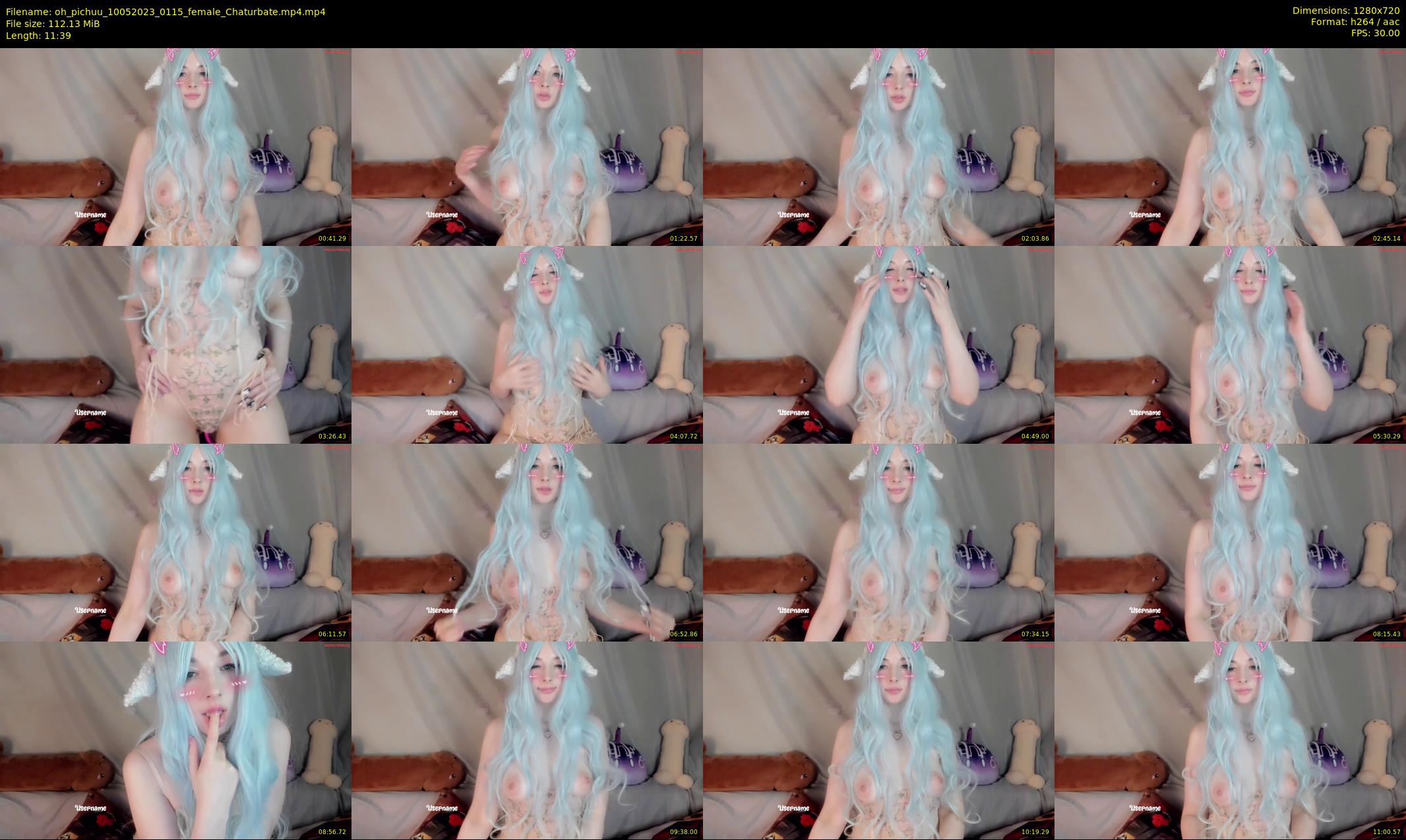 oh_pichuu — 12 minute Chaturbate female cam show recording, 720p, May 10, 2023