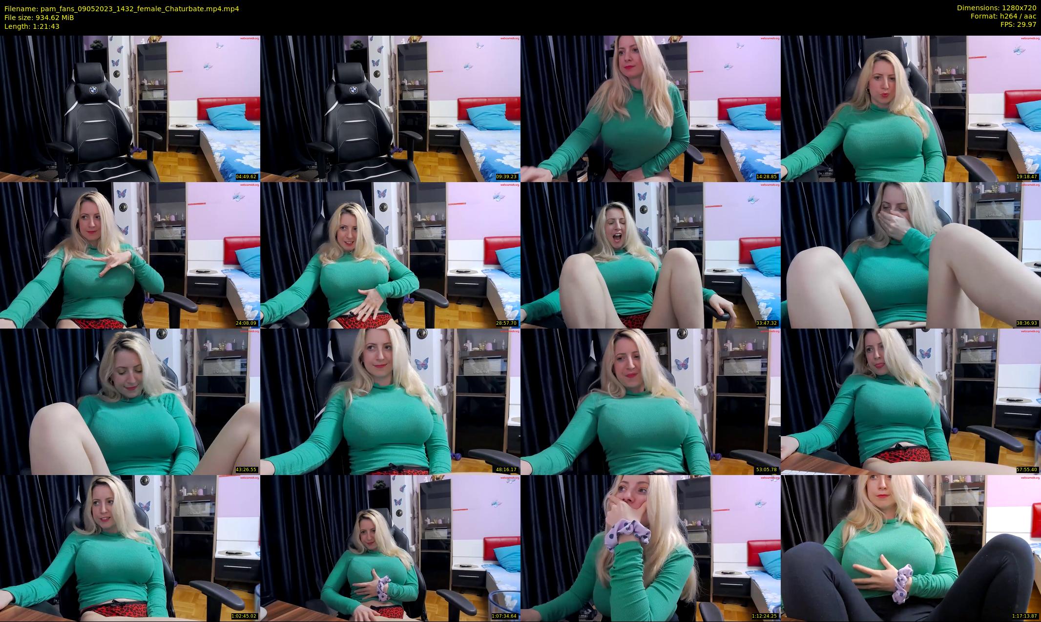pam_fans — 82 minute Chaturbate female cam show recording, 720p, May 9, 2023