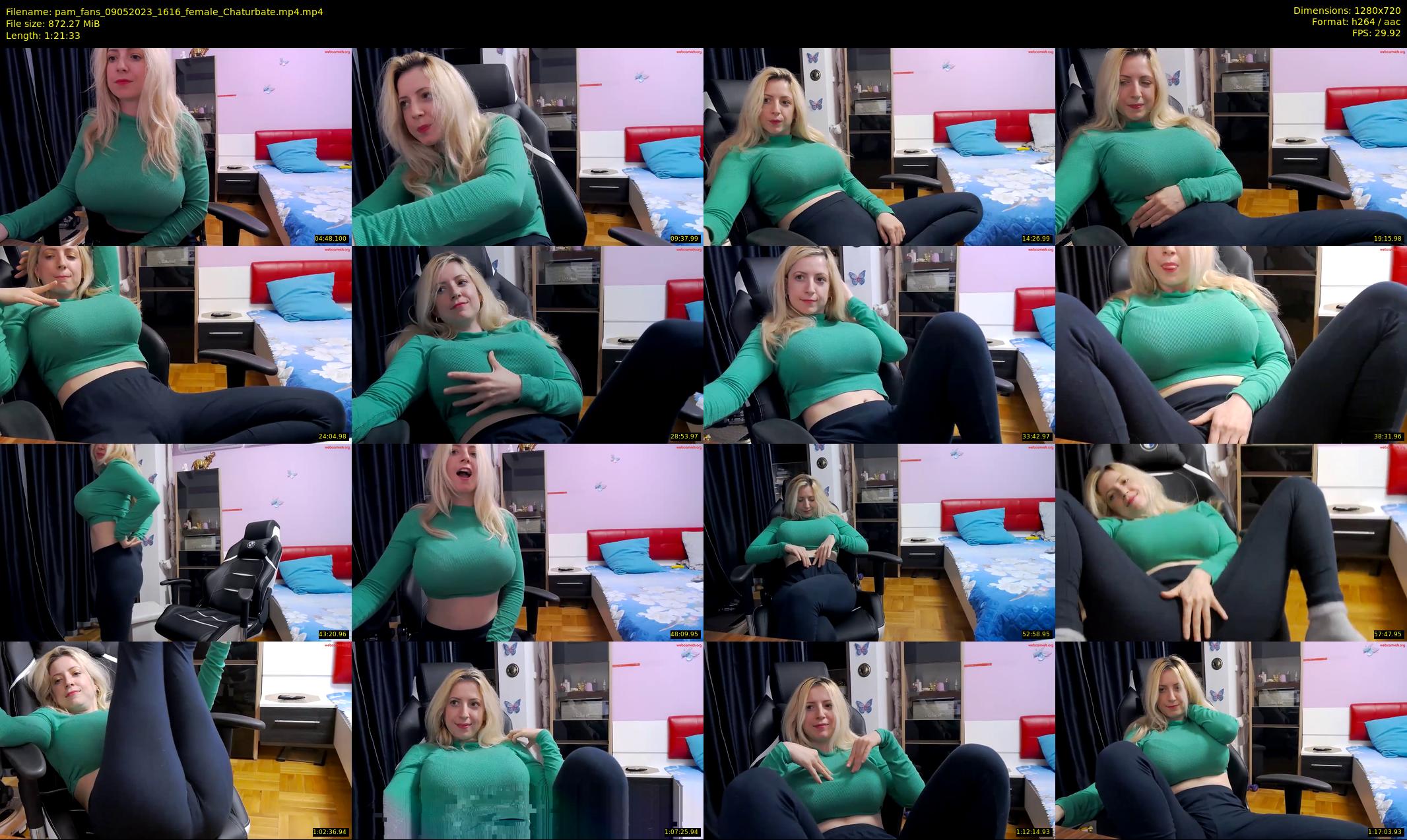 pam_fans — 82 minute Chaturbate female cam show recording, 720p, May 9, 2023
