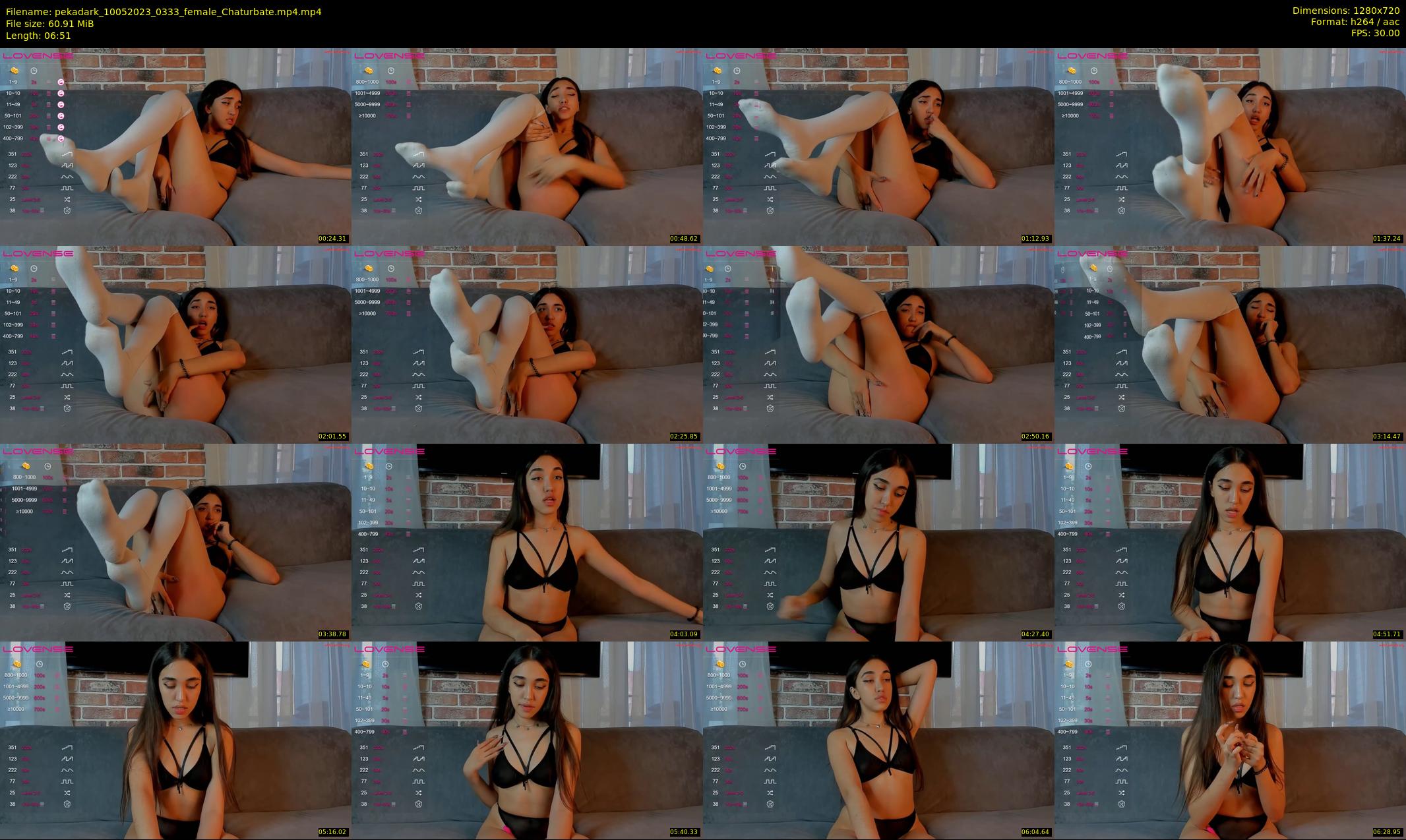 pekadark — 7 minute Chaturbate female cam show recording, 720p, May 10, 2023