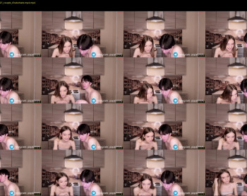 popshhhik — 3 minute Chaturbate couple cam show recording, 720p, May 10, 2023