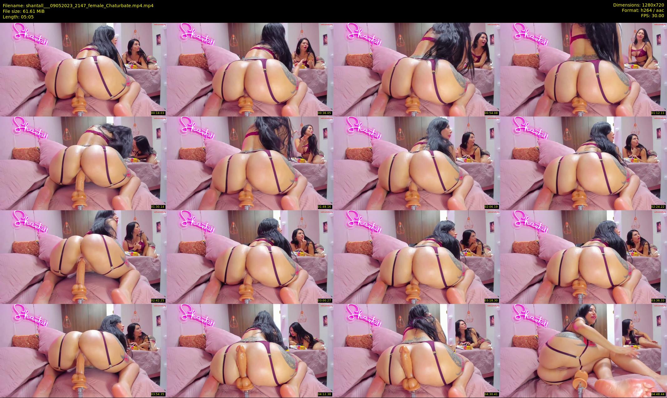 shantall__ — 6 minute Chaturbate female cam show recording, 720p, May 9, 2023