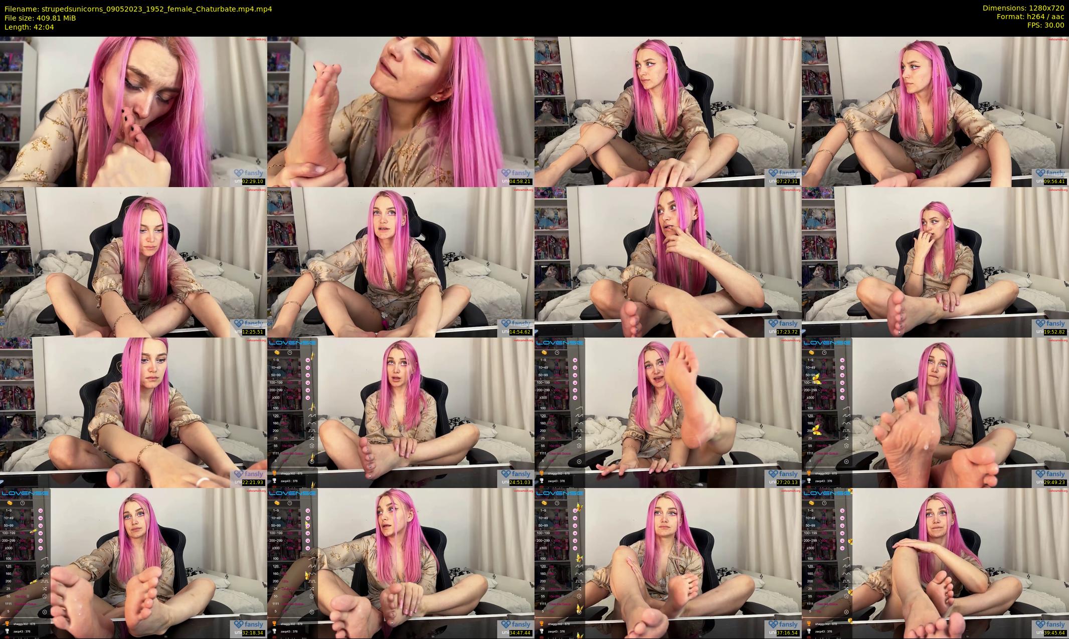 strupedsunicorns — 43 minute Chaturbate couple cam show recording, 720p, May 9, 2023