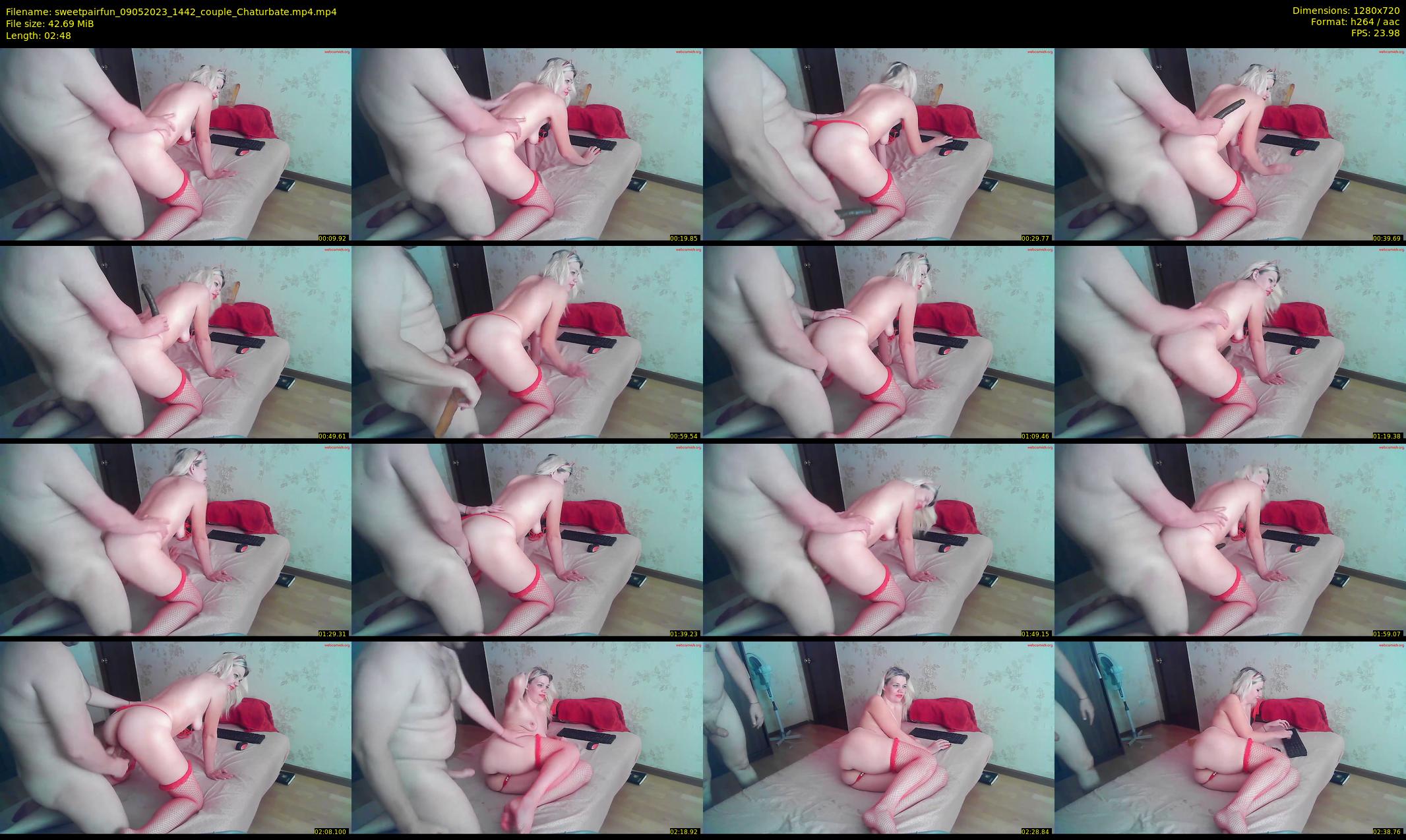 sweetpairfun — 3 minute Chaturbate couple cam show recording, 720p, May 9, 2023