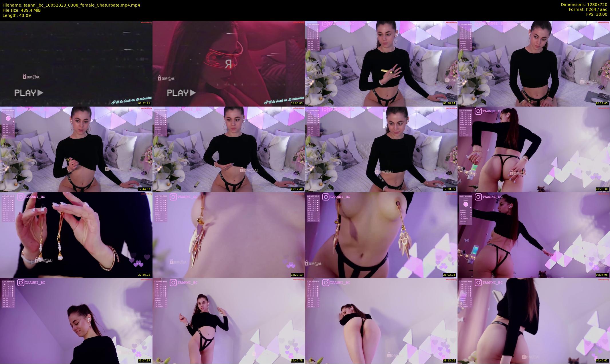 taanni_bc — 44 minute Chaturbate female cam show recording, 720p, May 10, 2023