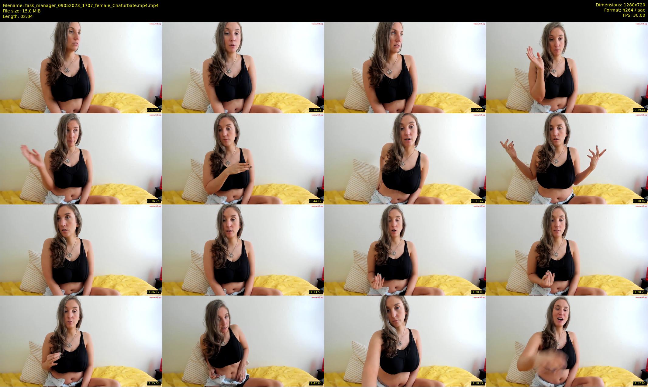 task_manager — 3 minute Chaturbate couple cam show recording, 720p, May 9, 2023