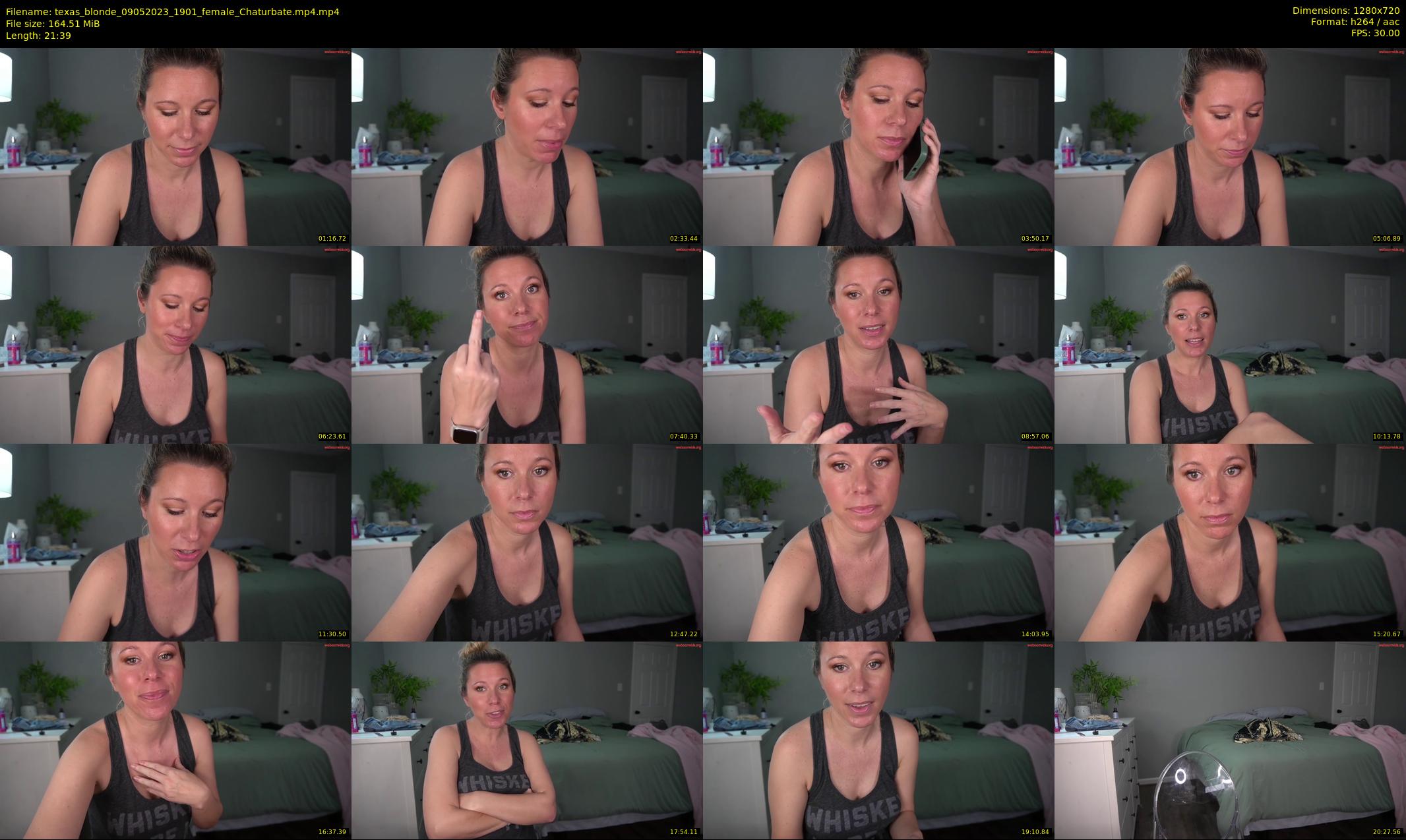 texas_blonde — 22 minute Chaturbate female cam show recording, 720p, May 9, 2023