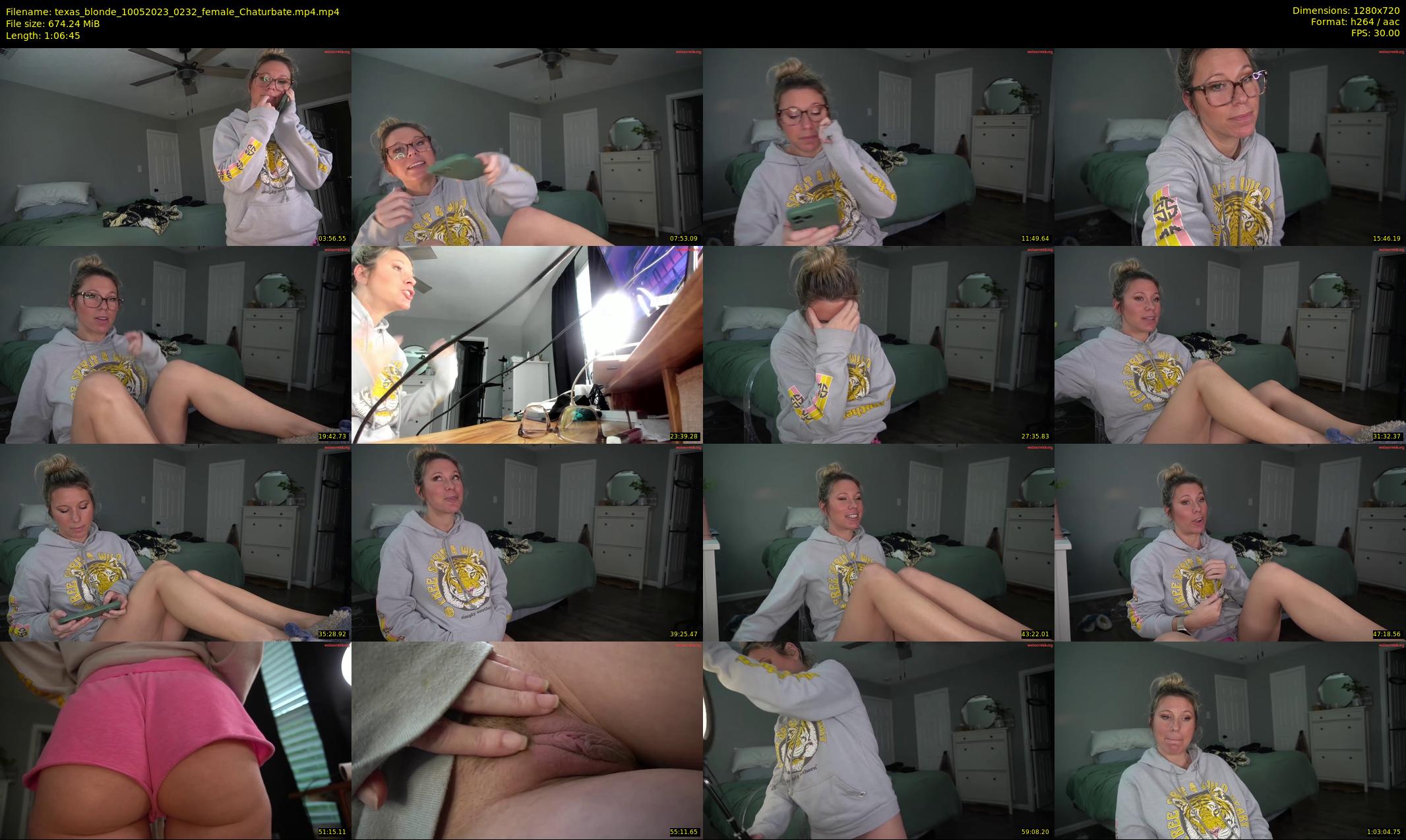 texas_blonde — 67 minute Chaturbate female cam show recording, 720p, May 10, 2023