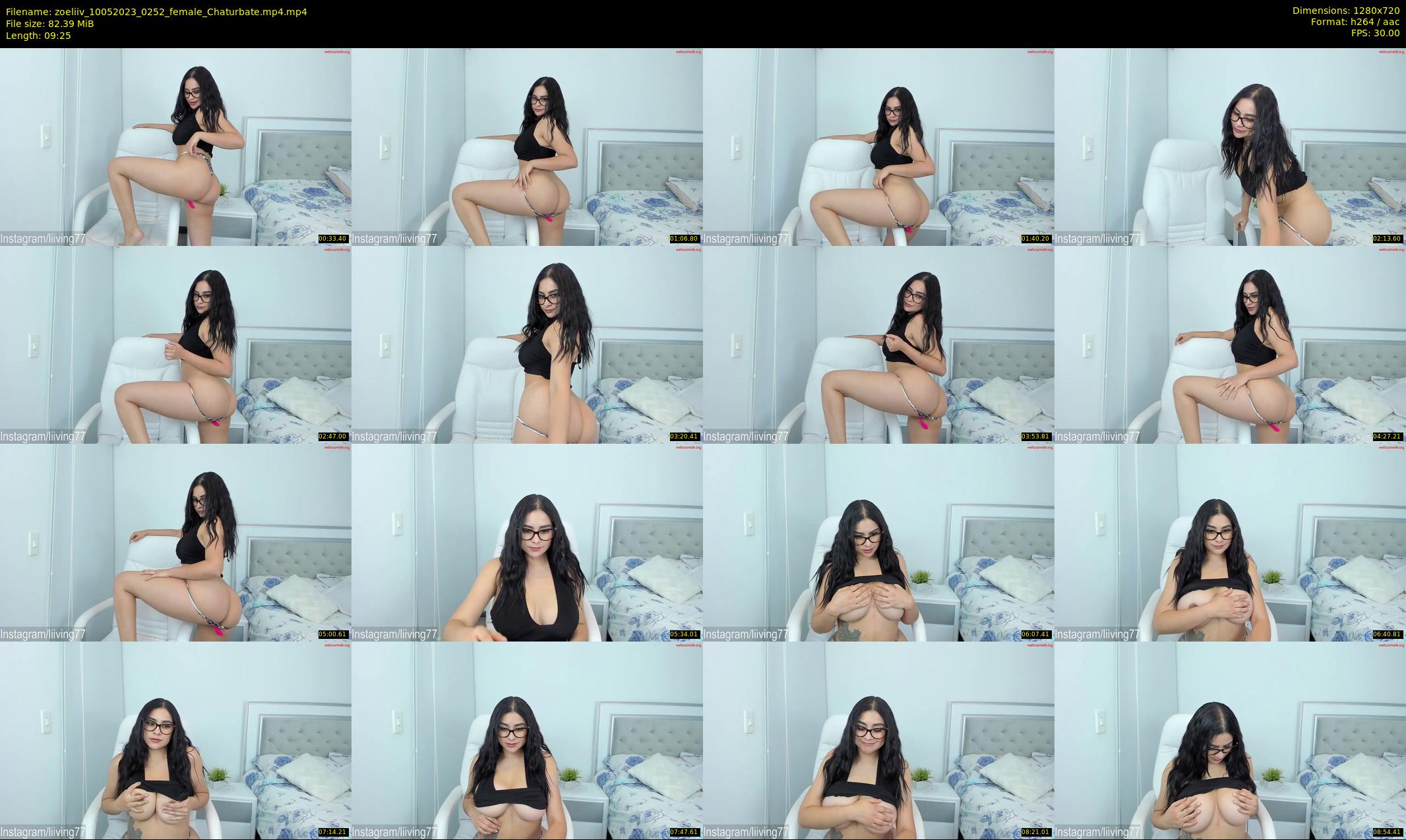 zoeliiv — 10 minute Chaturbate female cam show recording, 720p, May 10, 2023