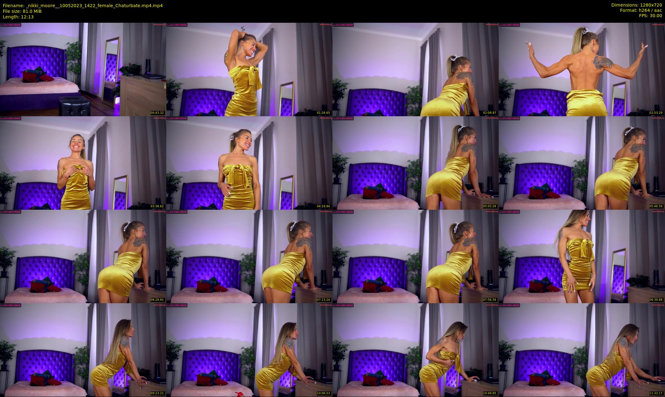 _nikki_moore_ — 13 minute Chaturbate female cam show recording, 720p, May 10, 2023