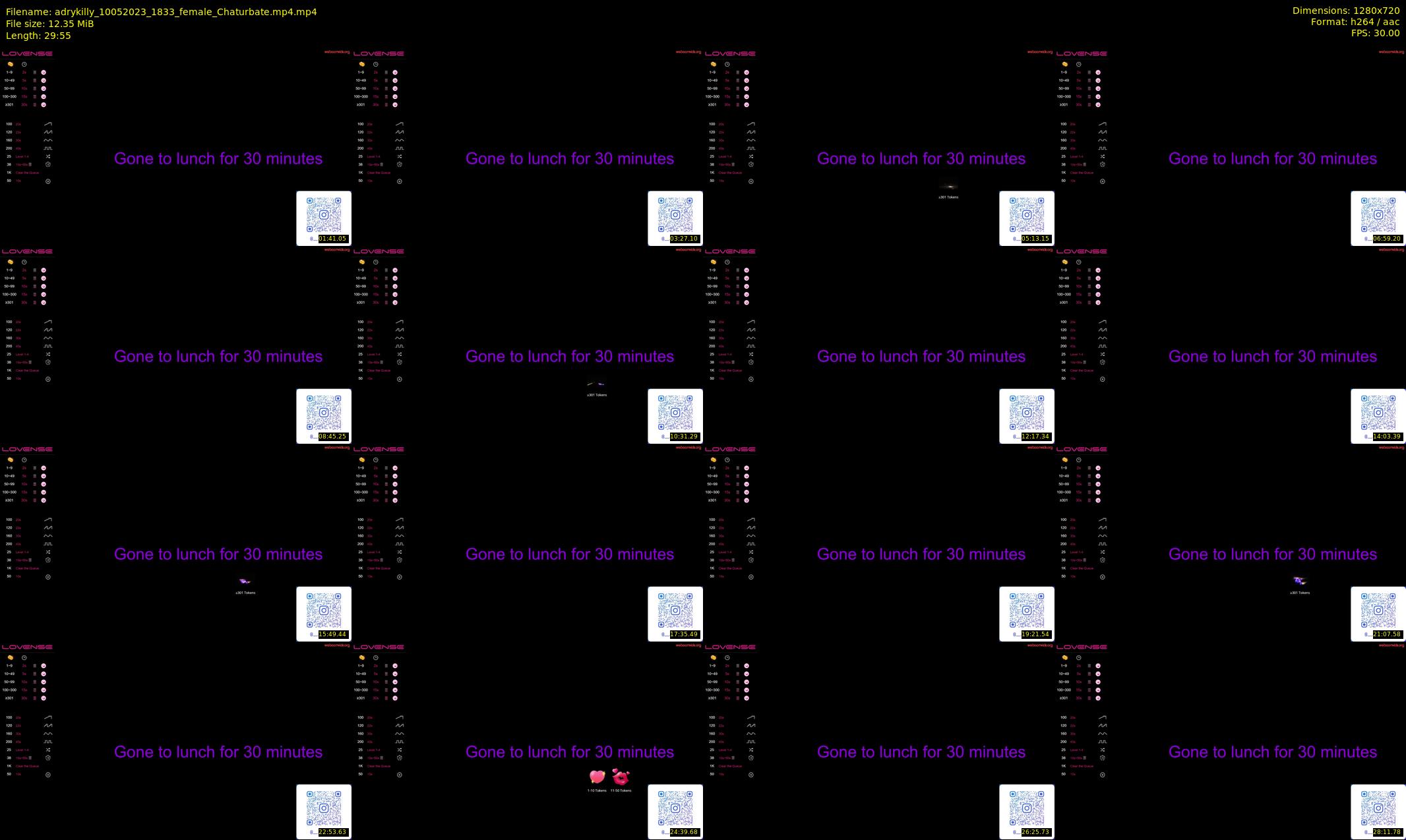 adrykilly — 30 minute Chaturbate female cam show recording, 720p, May 10, 2023