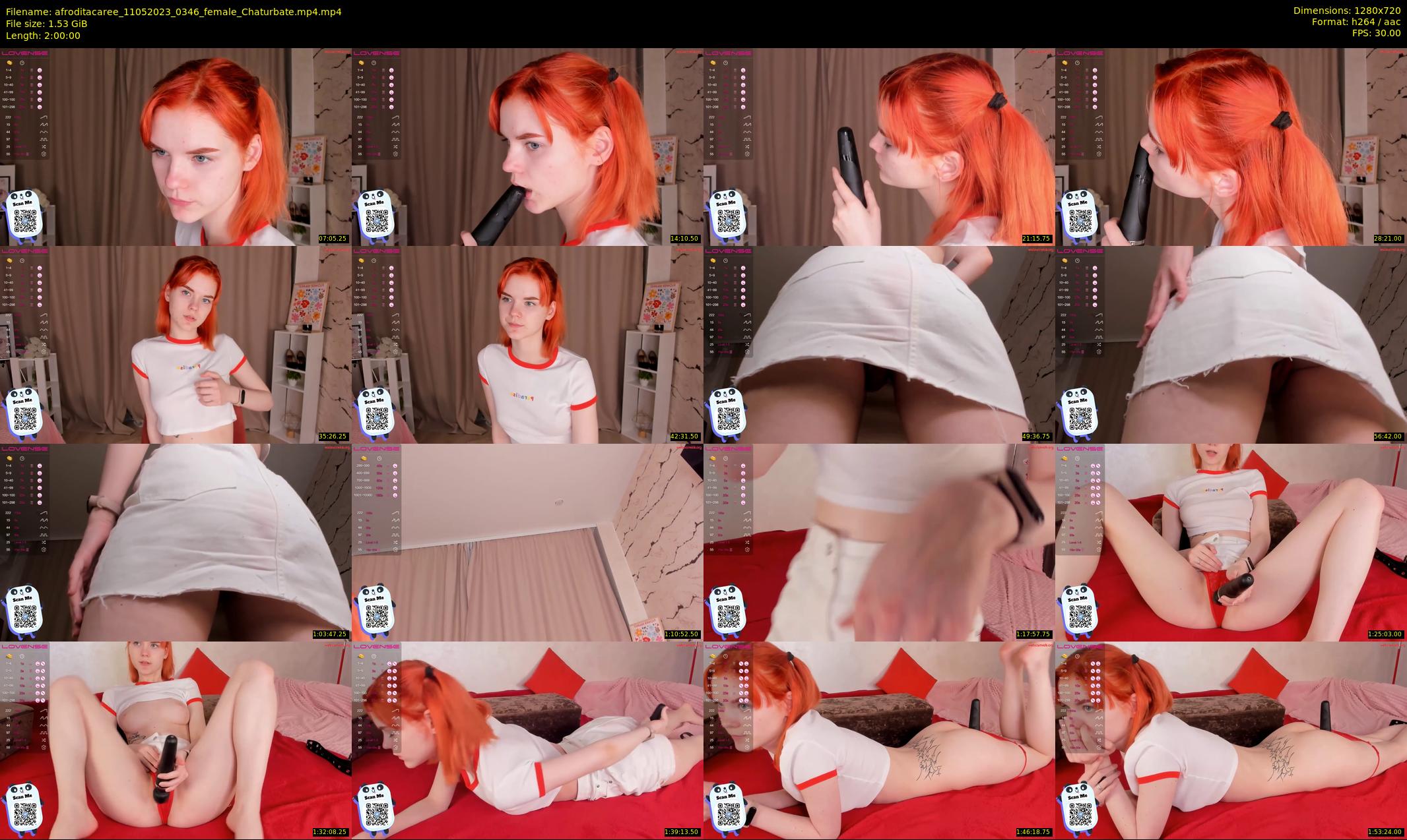 afroditacaree — 120 minute Chaturbate female cam show recording, 720p, May 11, 2023