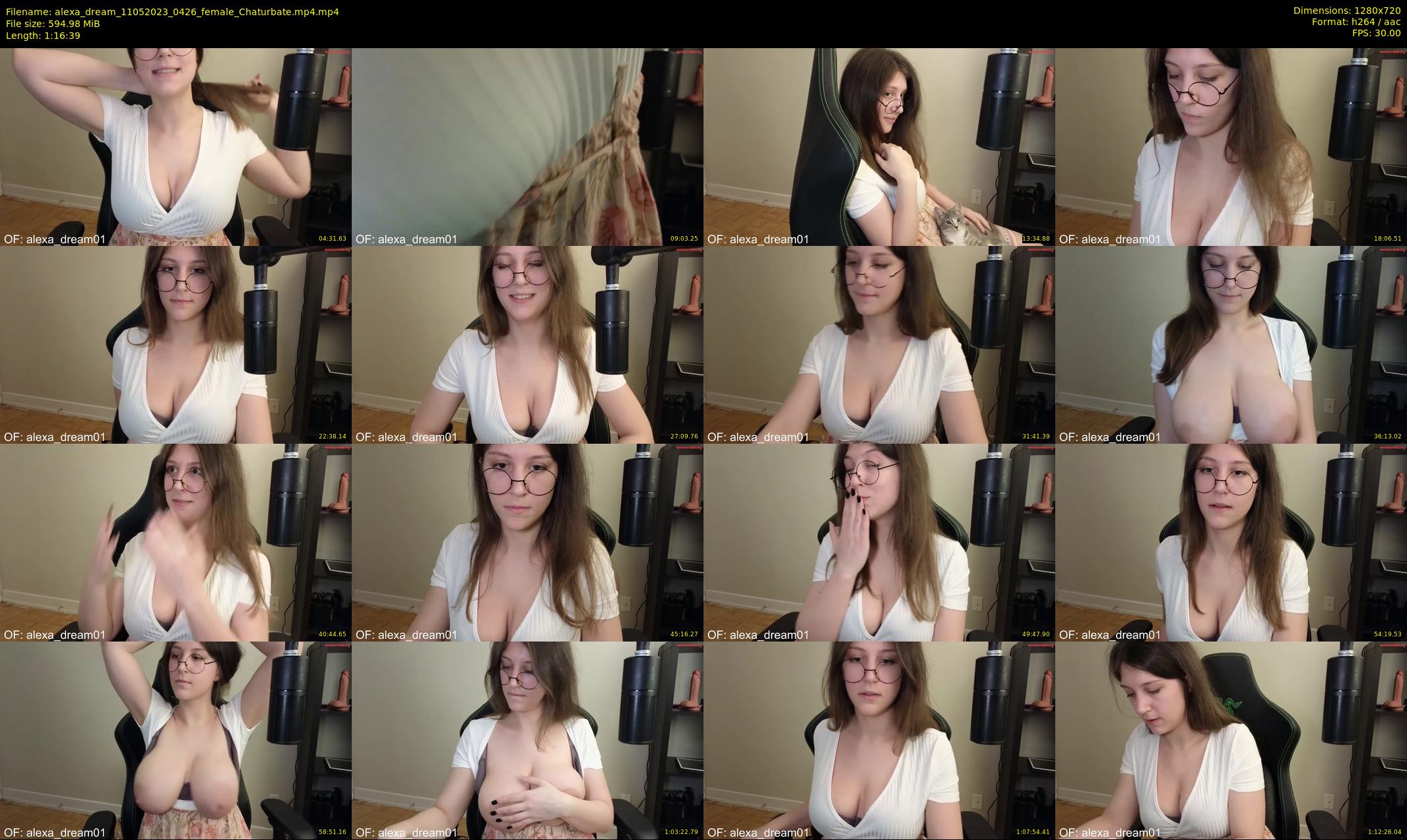 alexa_dream — 77 minute Chaturbate female cam show recording, 720p, May 11, 2023