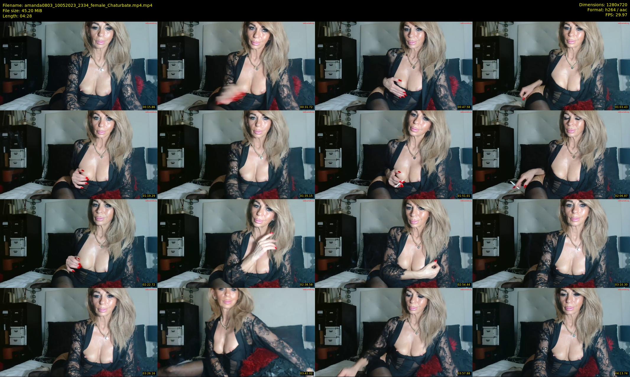 amanda0803 — 5 minute Chaturbate female cam show recording, 720p, May 10, 2023