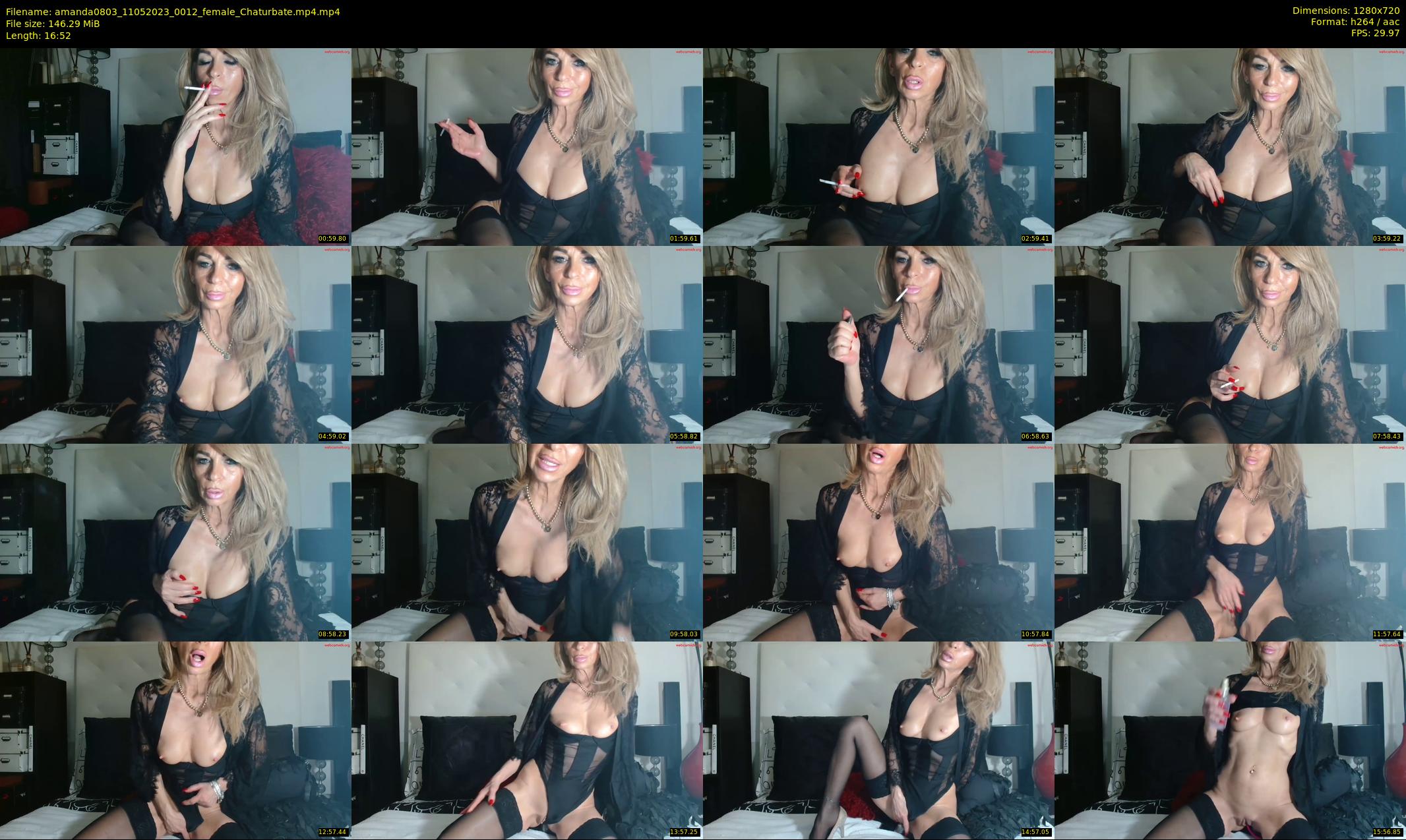 amanda0803 — 17 minute Chaturbate female cam show recording, 720p, May 11, 2023