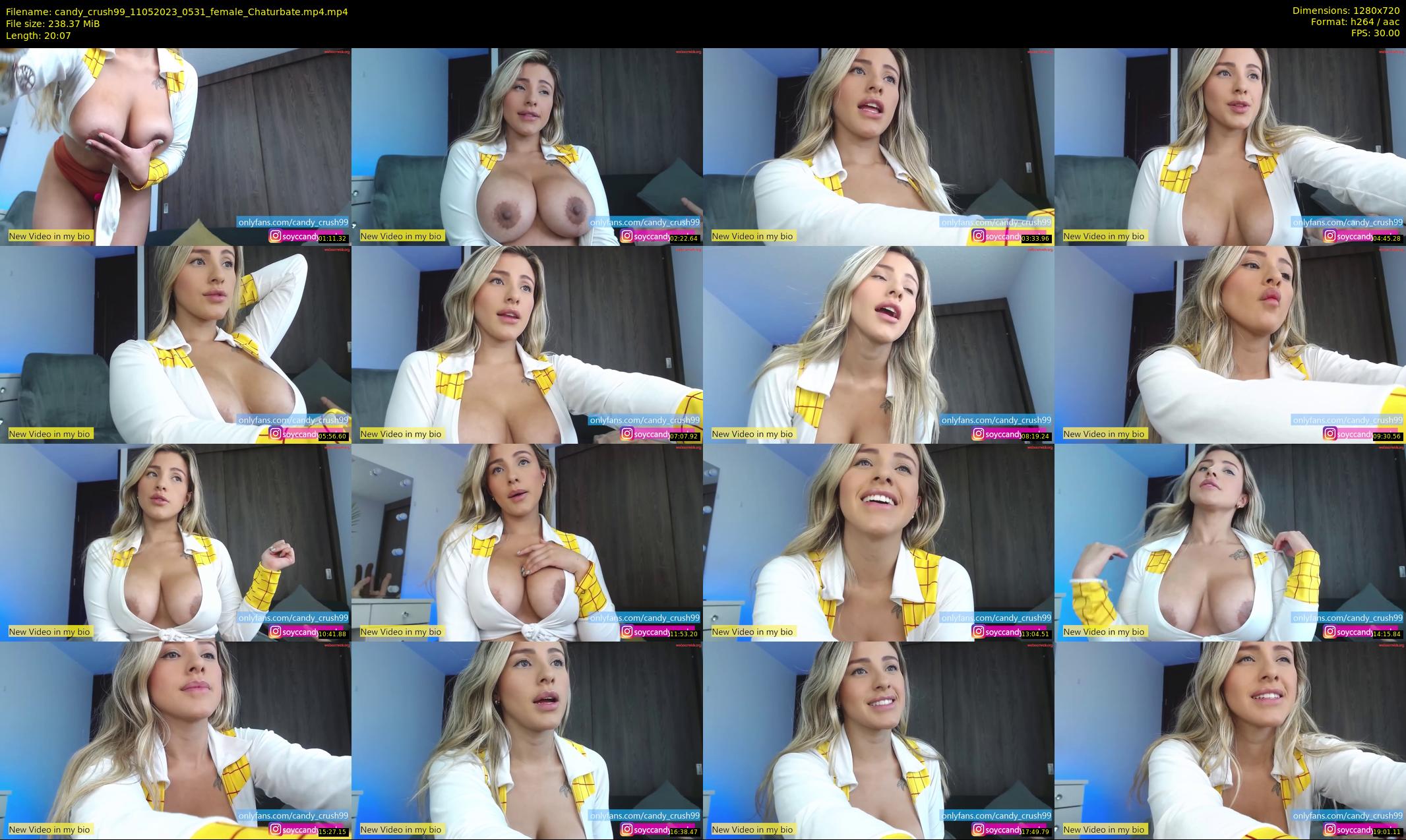 candy_crush99 — 21 minute Chaturbate female cam show recording, 720p, May 11, 2023