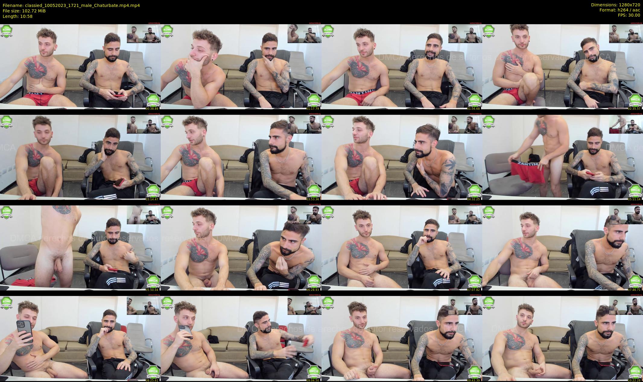 classied — 11 minute Chaturbate male cam show recording, 720p, May 10, 2023