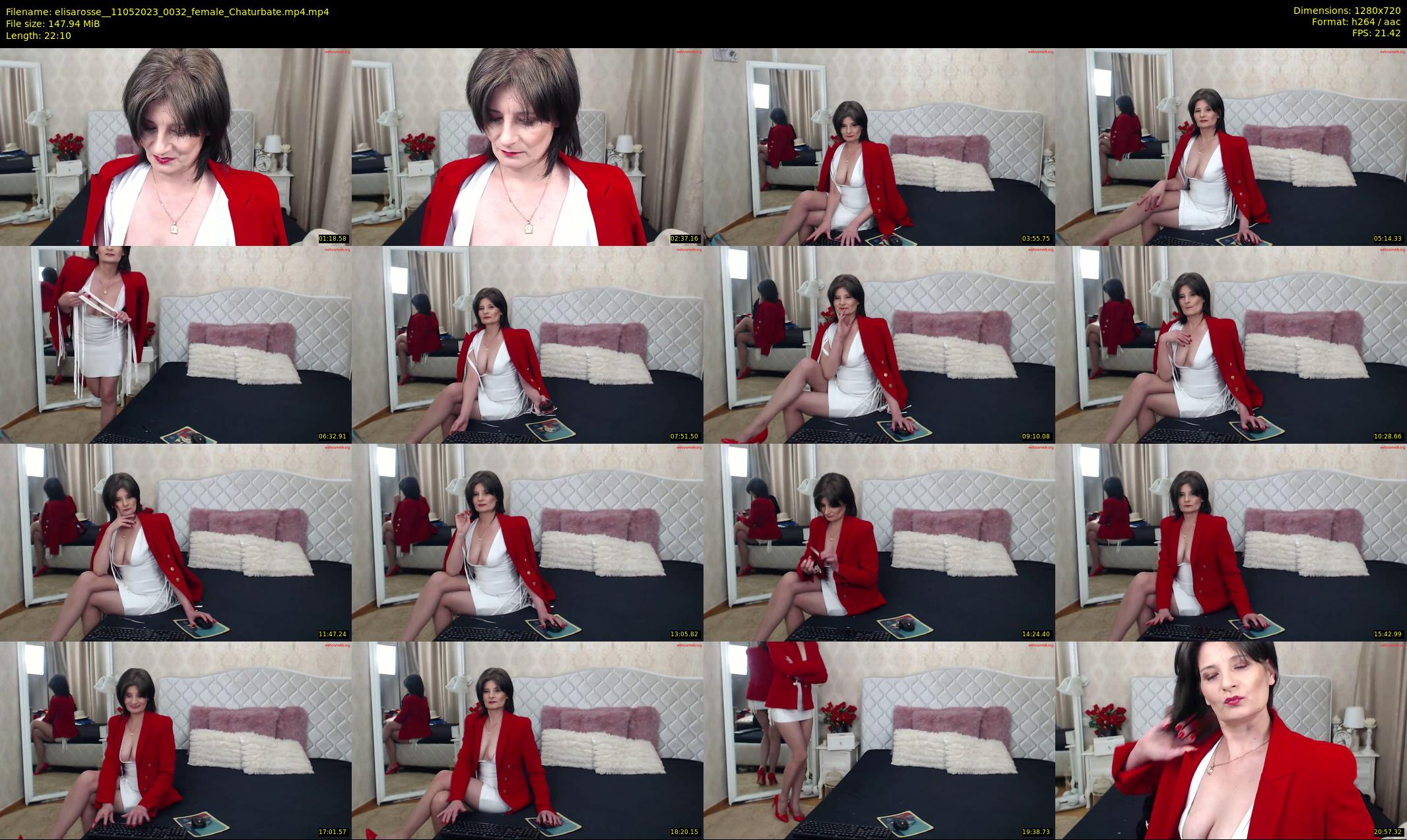 elisarosse_ — 23 minute Chaturbate female cam show recording, 720p, May 11, 2023