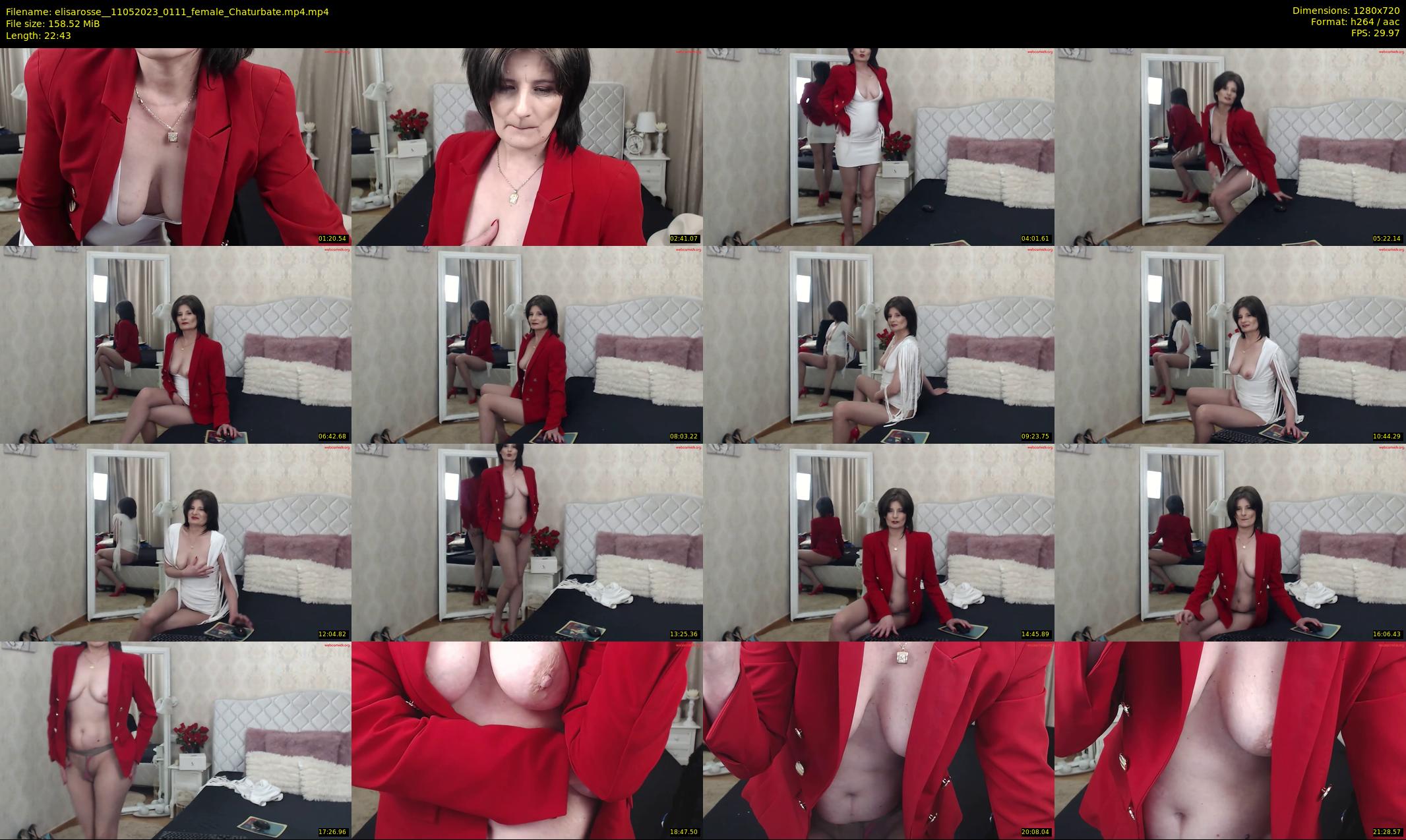 elisarosse_ — 23 minute Chaturbate female cam show recording, 720p, May 11, 2023