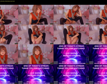 finleyfae — 9 minute Chaturbate female cam show recording, 720p, May 10, 2023