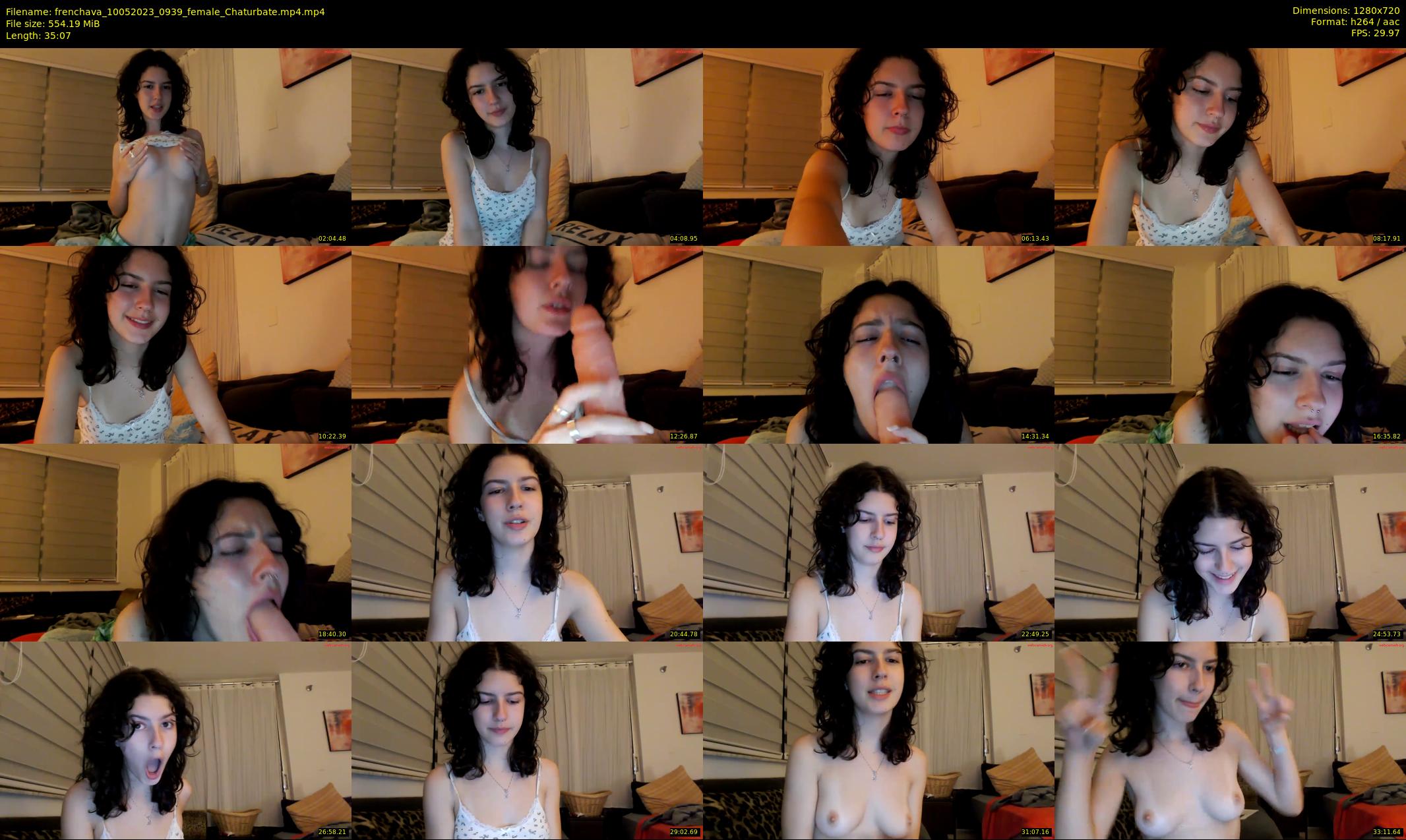 frenchava — 36 minute Chaturbate female cam show recording, 720p, May 10, 2023