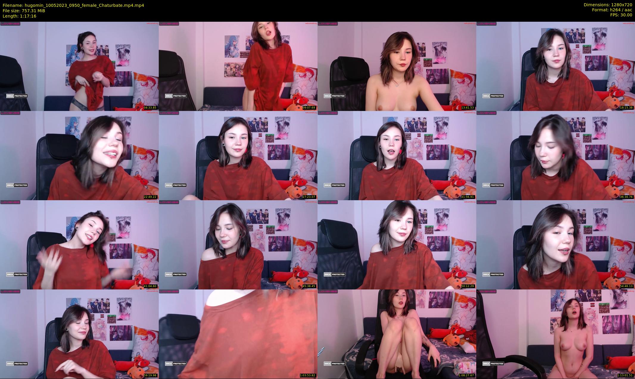 hugomin — 78 minute Chaturbate female cam show recording, 720p, May 10, 2023