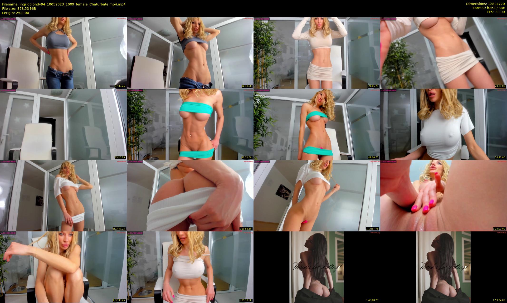 ingridblondy94 — 120 minute Chaturbate female cam show recording, 720p, May 10, 2023
