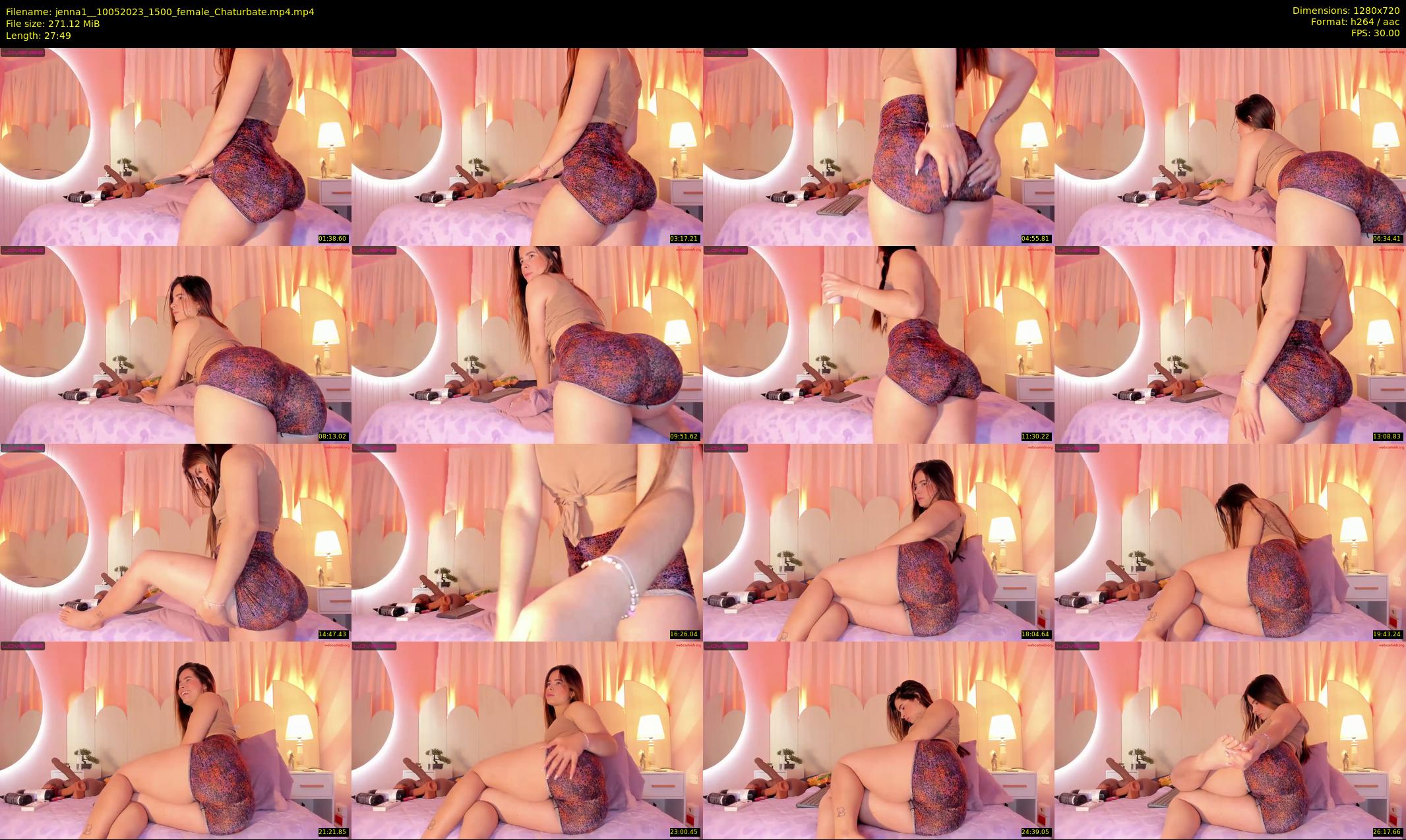 jenna1_ — 28 minute Chaturbate female cam show recording, 720p, May 10, 2023