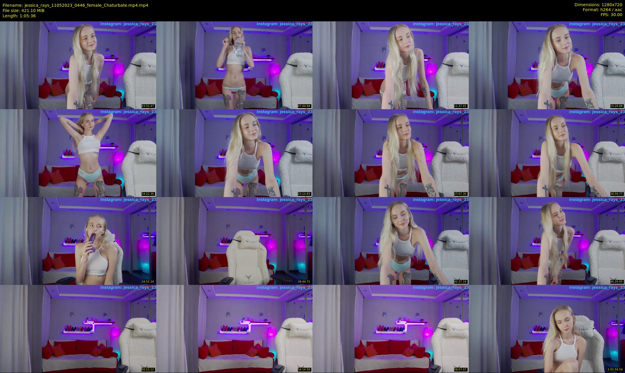 jessica_rays — 66 minute Chaturbate couple cam show recording, 720p, May 11, 2023