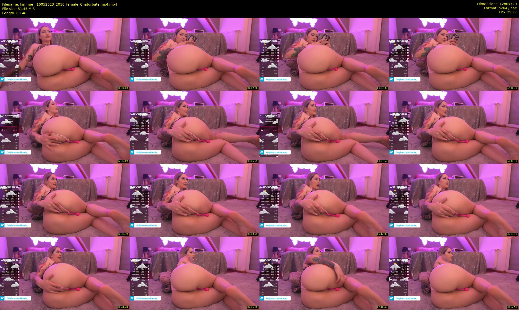 kimmie_ — 9 minute Chaturbate female cam show recording, 720p, May 10, 2023