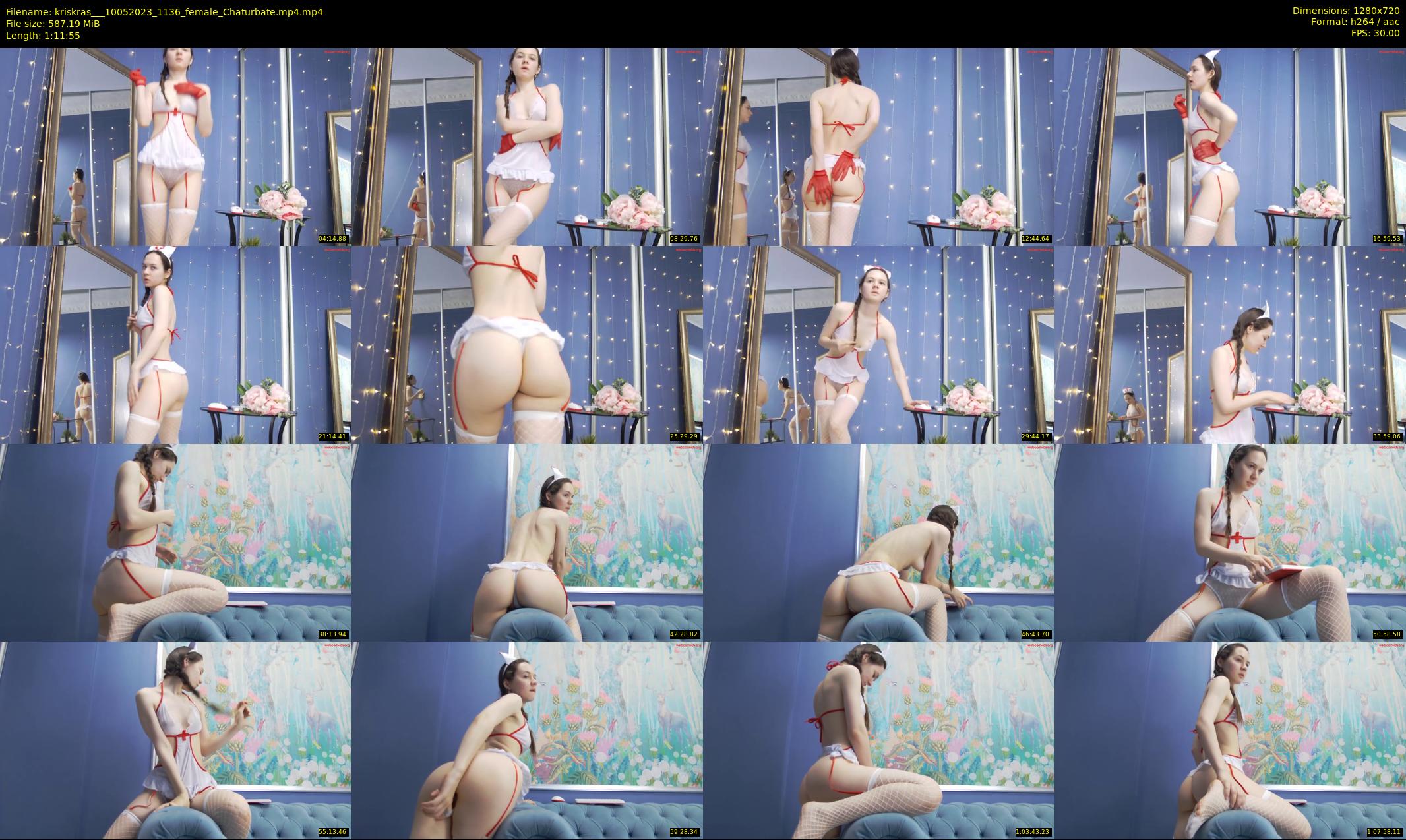 kriskras__ — 72 minute Chaturbate female cam show recording, 720p, May 10, 2023