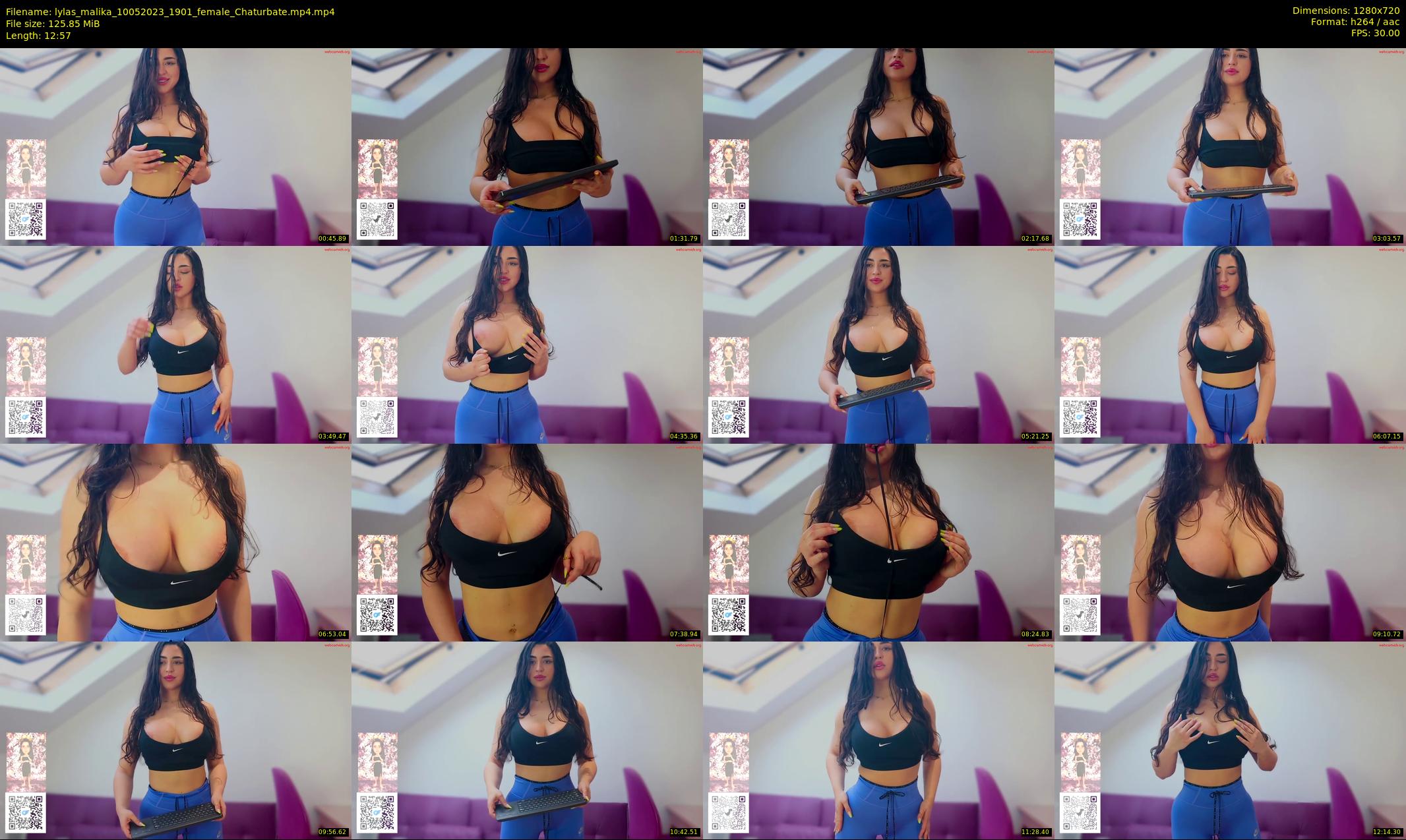 lylas_malika — 13 minute Chaturbate female cam show recording, 720p, May 10, 2023
