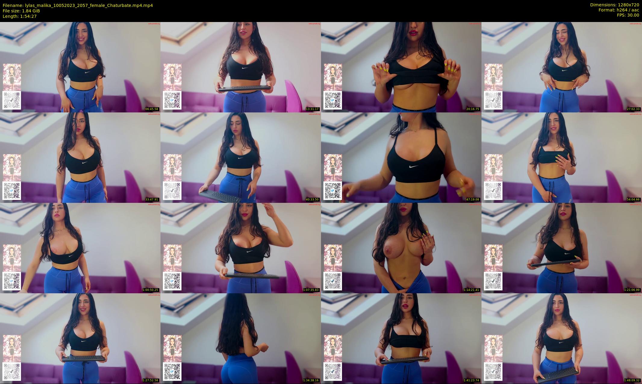 lylas_malika — 115 minute Chaturbate female cam show recording, 720p, May 10, 2023