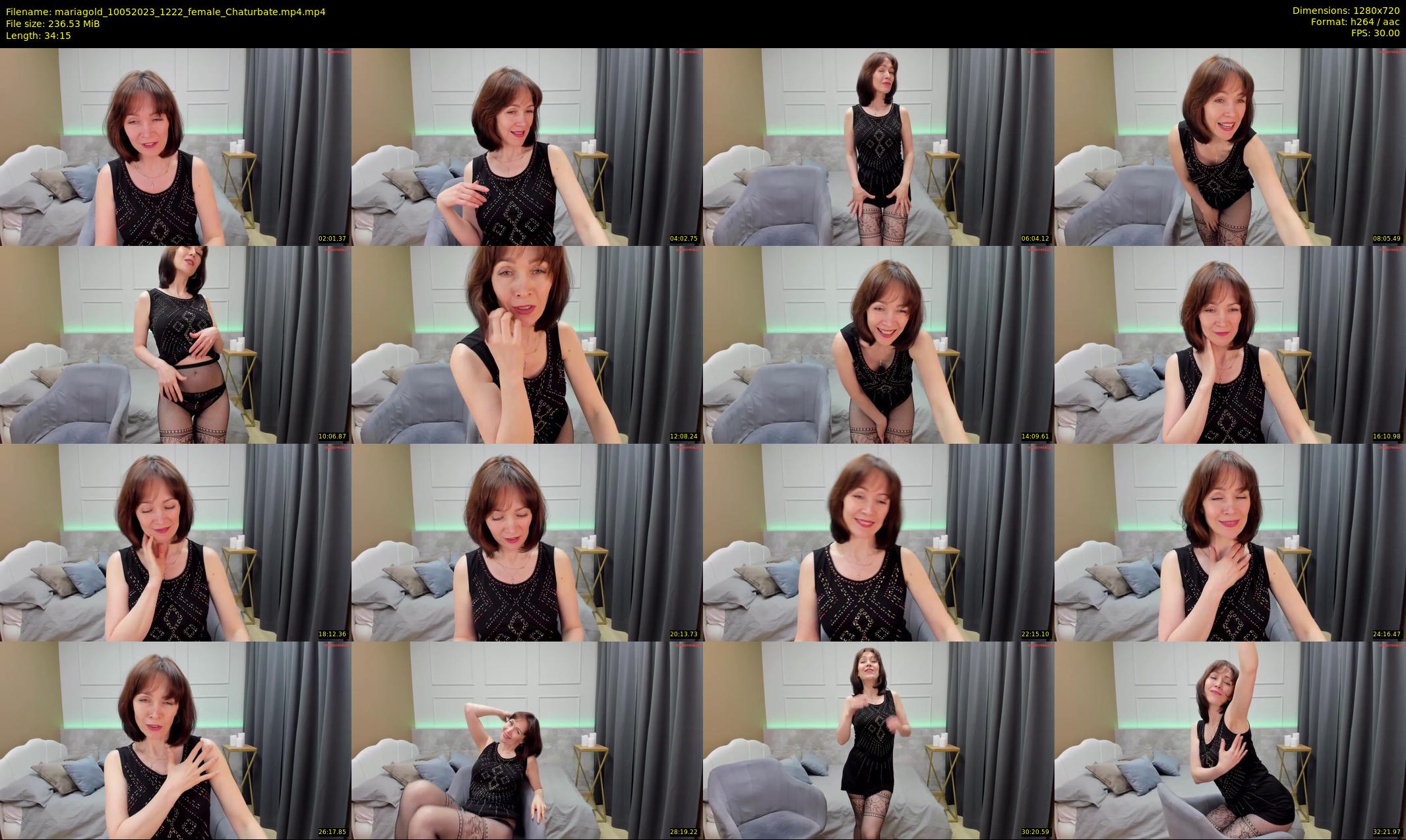 mariagold — 35 minute Chaturbate female cam show recording, 720p, May 10, 2023