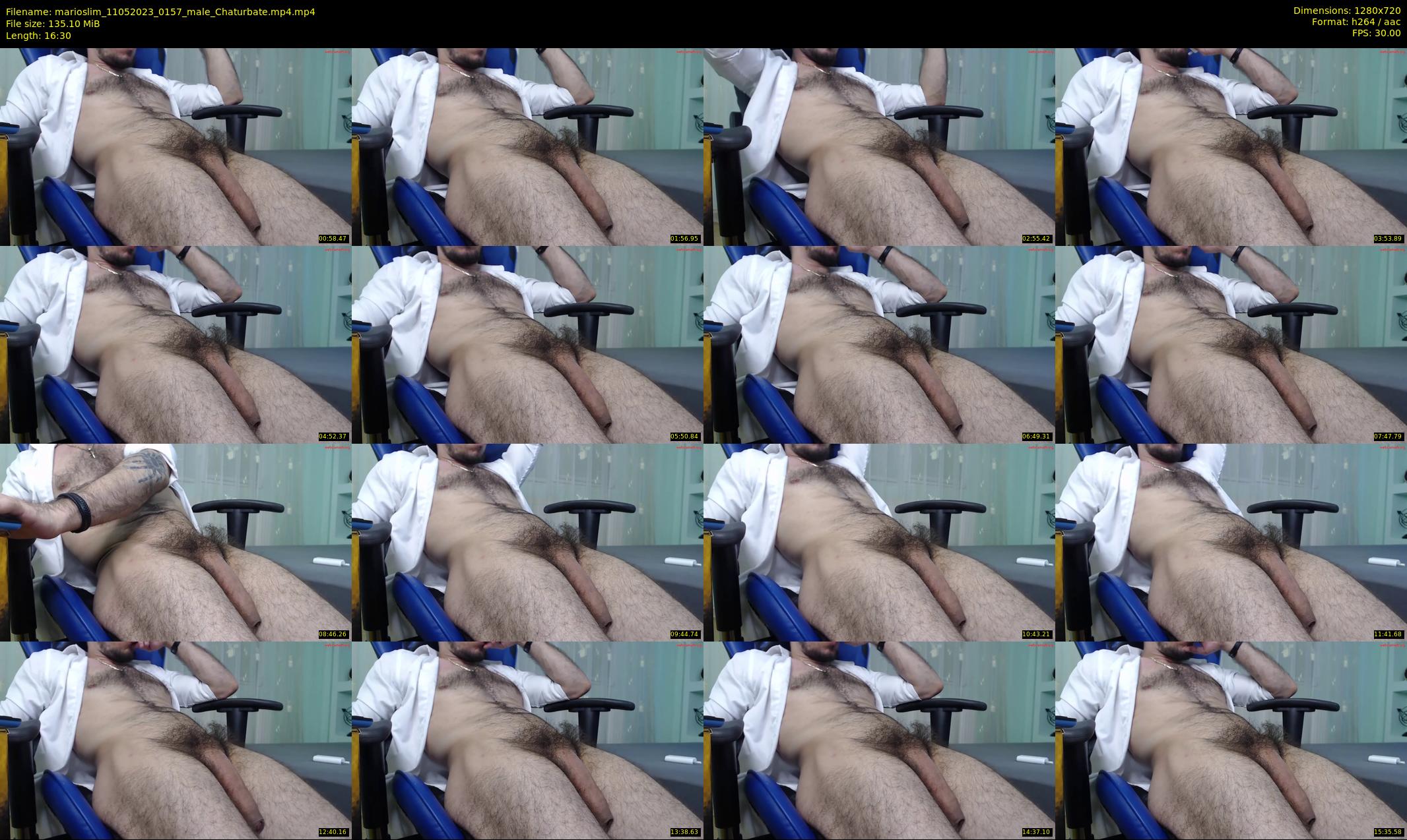 marioslim — 17 minute Chaturbate male cam show recording, 720p, May 11, 2023