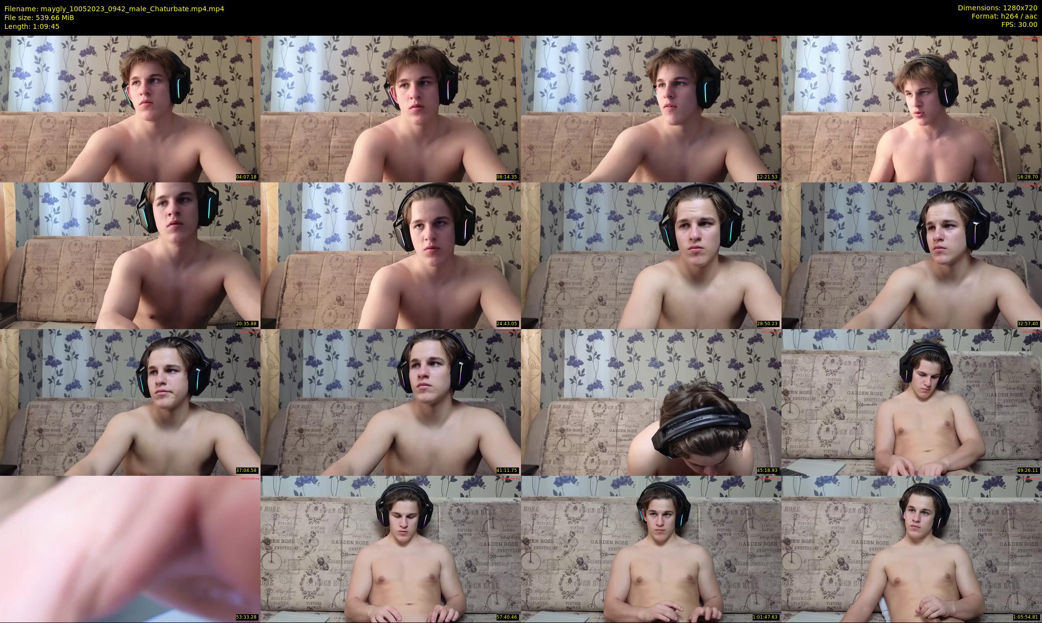 maygly — 70 minute Chaturbate male cam show recording, 720p, May 10, 2023