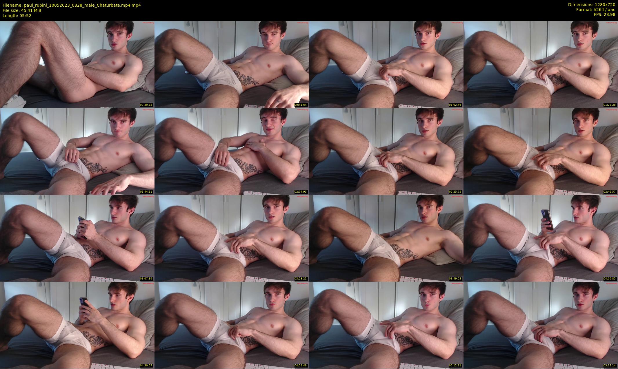 paul_rubini — 6 minute Chaturbate male cam show recording, 720p, May 10, 2023
