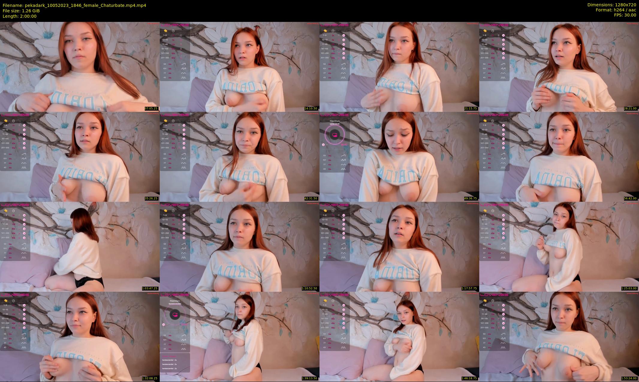 pekadark — 120 minute Chaturbate female cam show recording, 720p, May 10, 2023