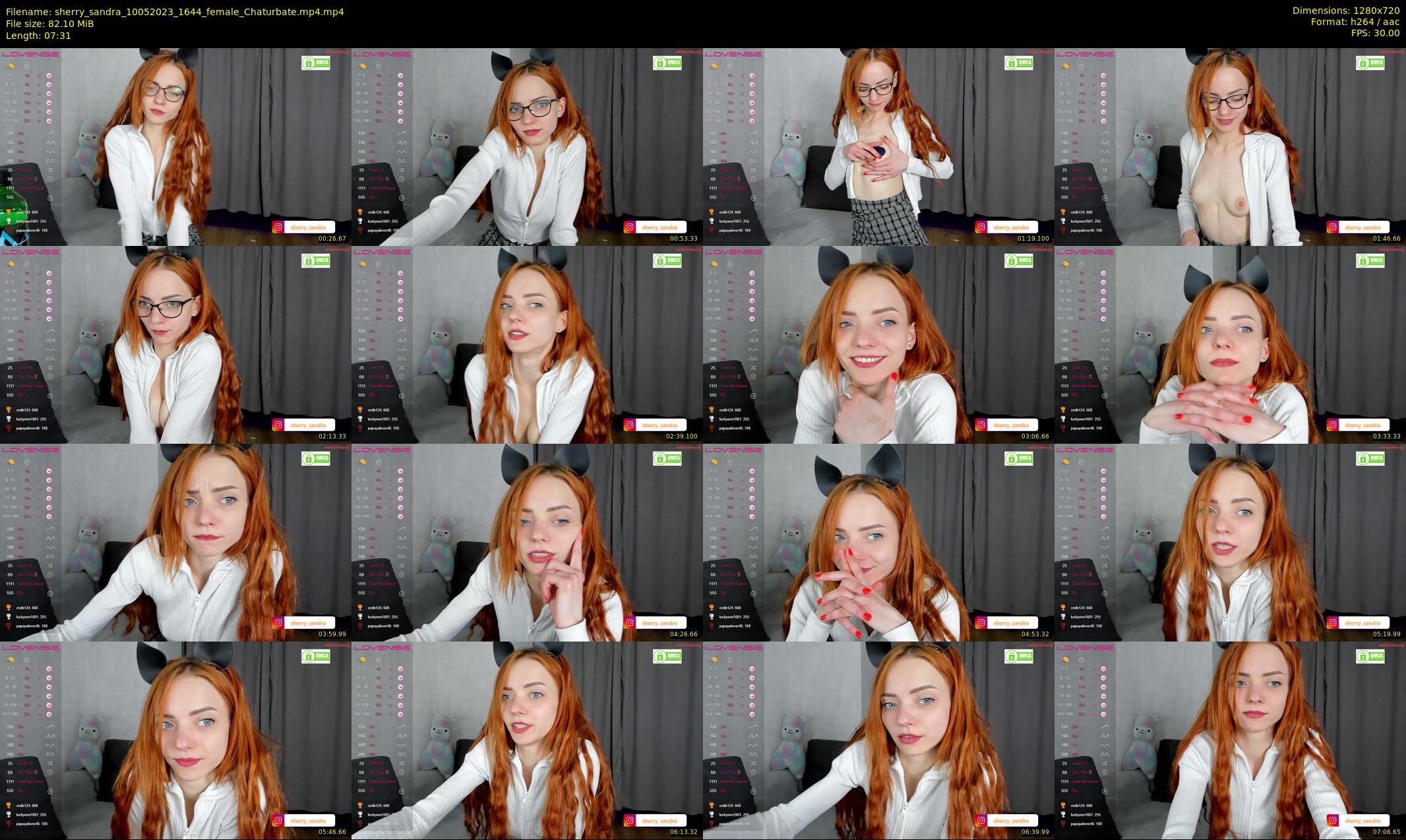 sherry_sandra — 8 minute Chaturbate female cam show recording, 720p, May 10, 2023