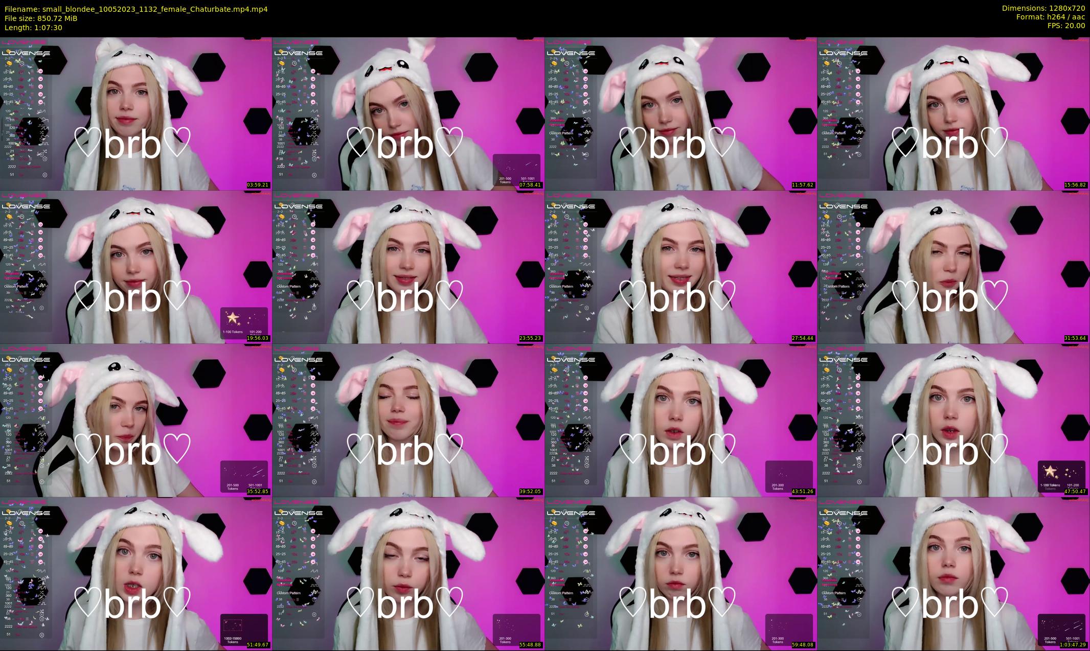 small_blondee — 68 minute Chaturbate female cam show recording, 720p, May 10, 2023