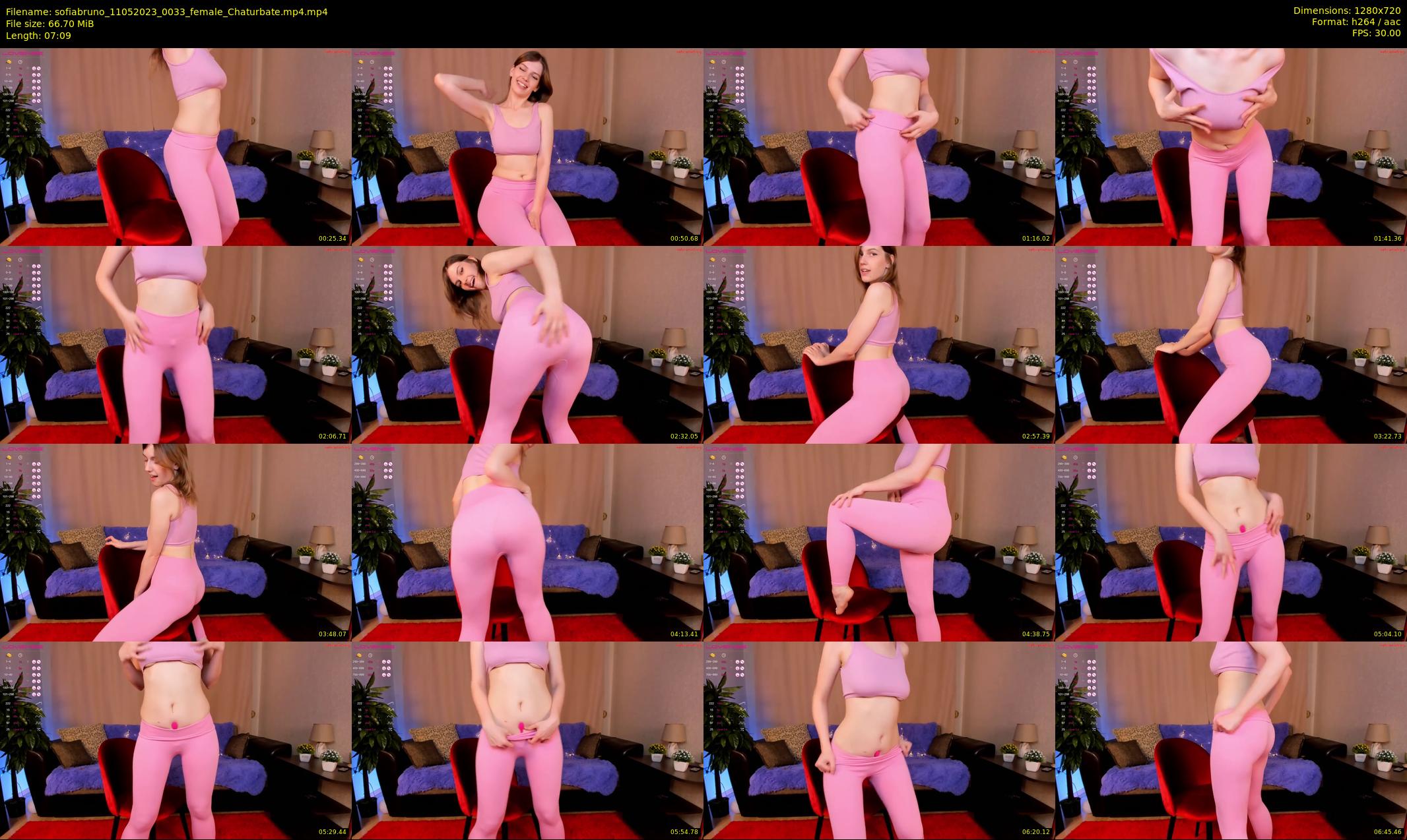 sofiabruno — 8 minute Chaturbate female cam show recording, 720p, May 11, 2023