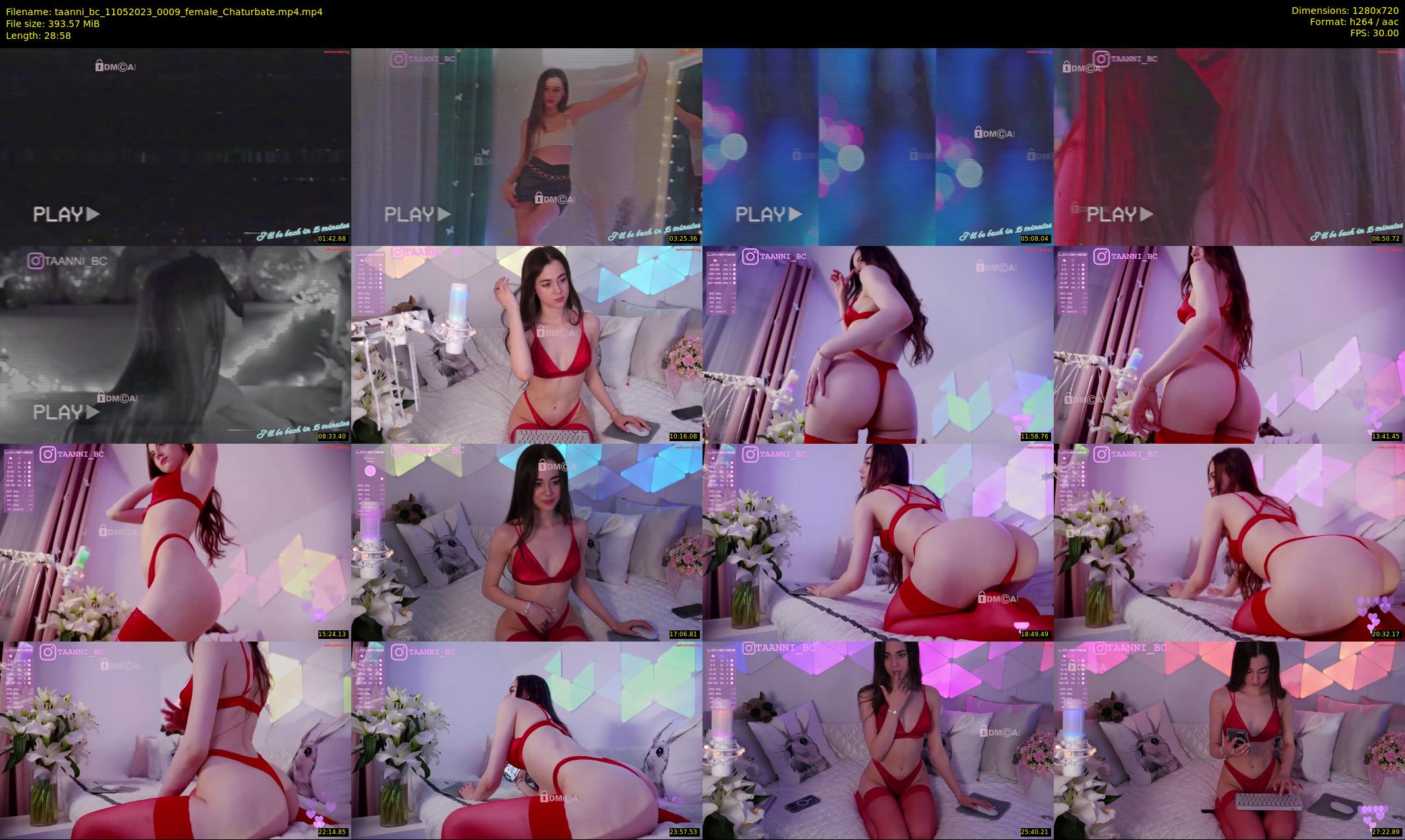 taanni_bc — 29 minute Chaturbate female cam show recording, 720p, May 11, 2023