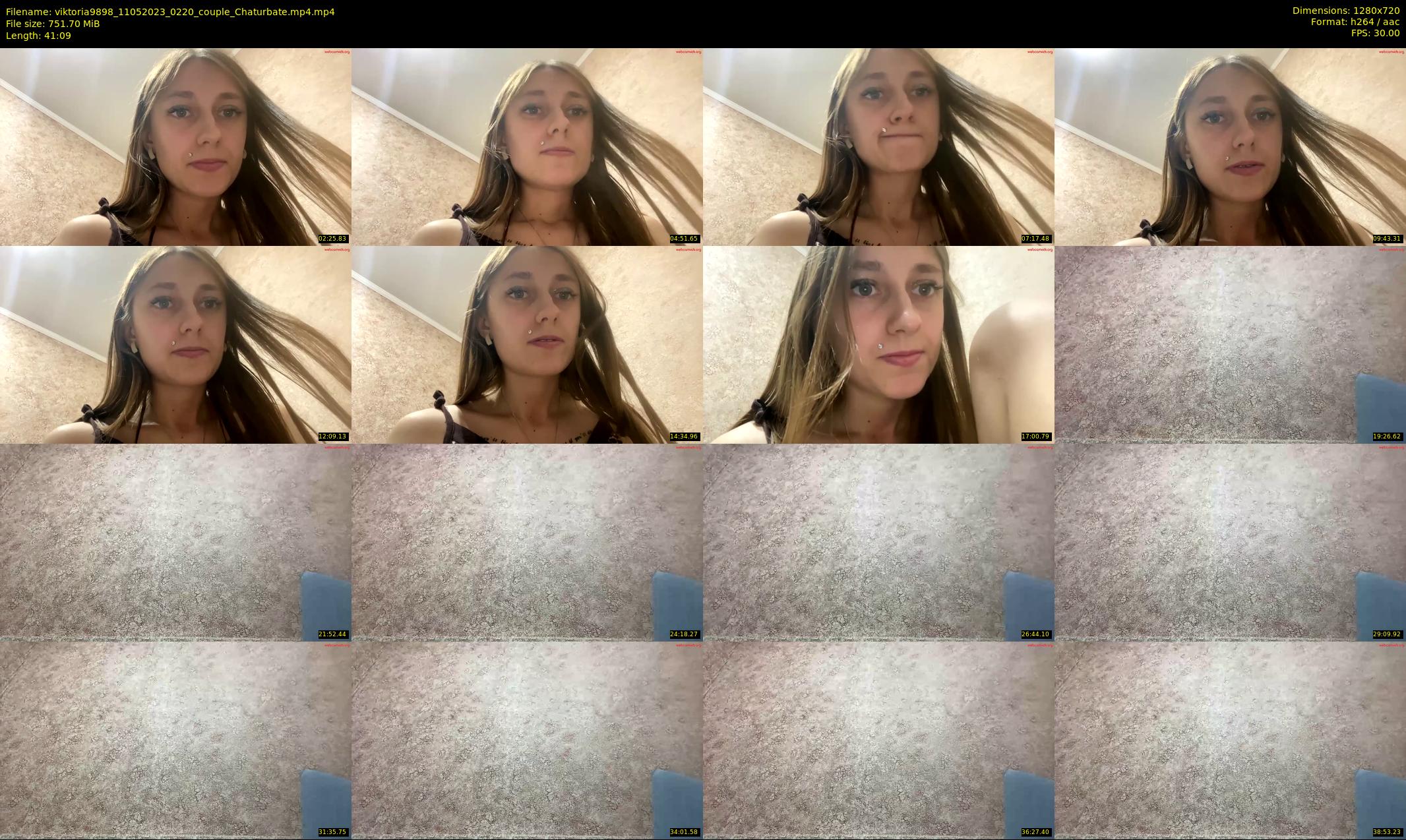 viktoria9898 — 42 minute Chaturbate couple cam show recording, 720p, May 11, 2023