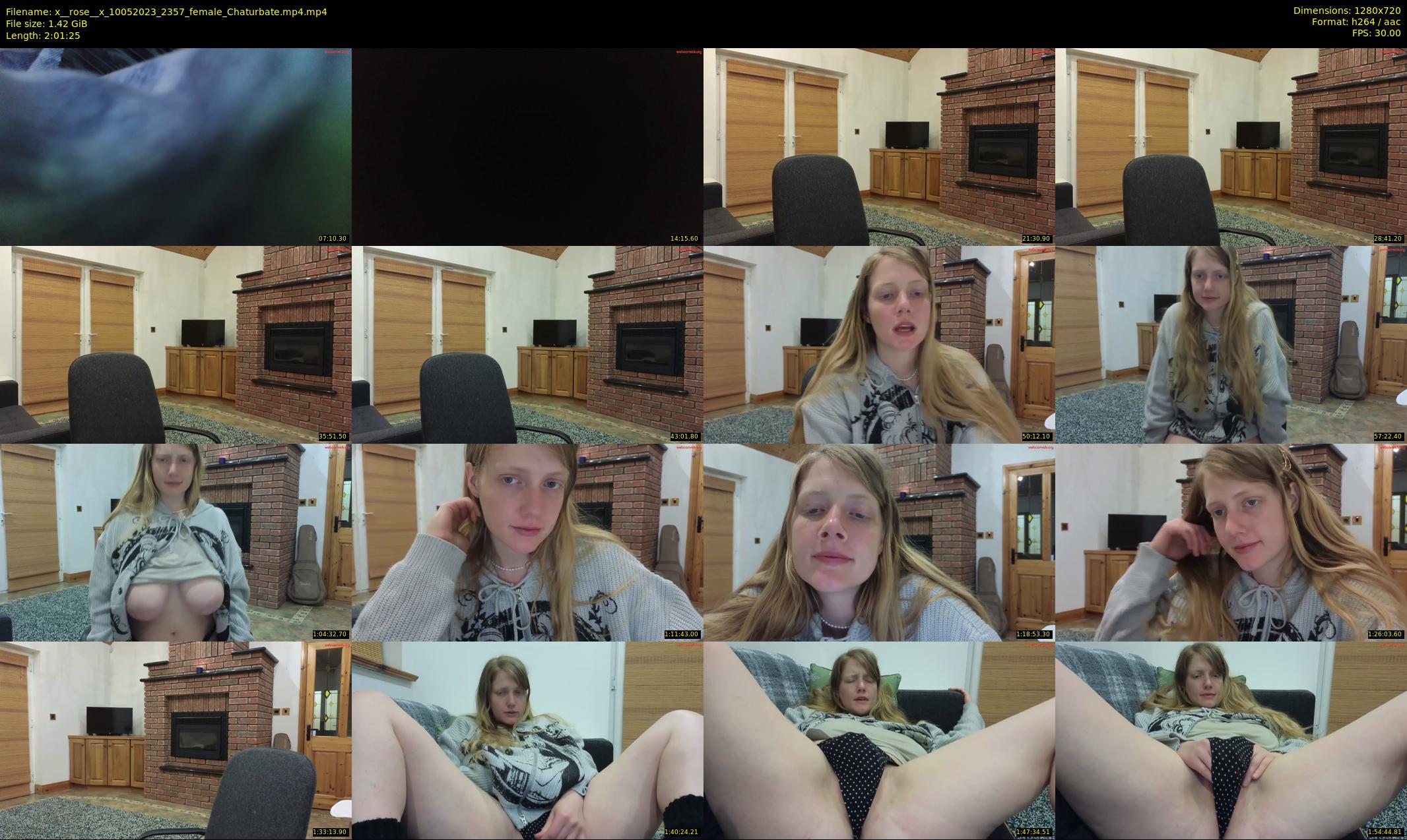 x__rose__x — 122 minute Chaturbate female cam show recording, 720p, May 10, 2023