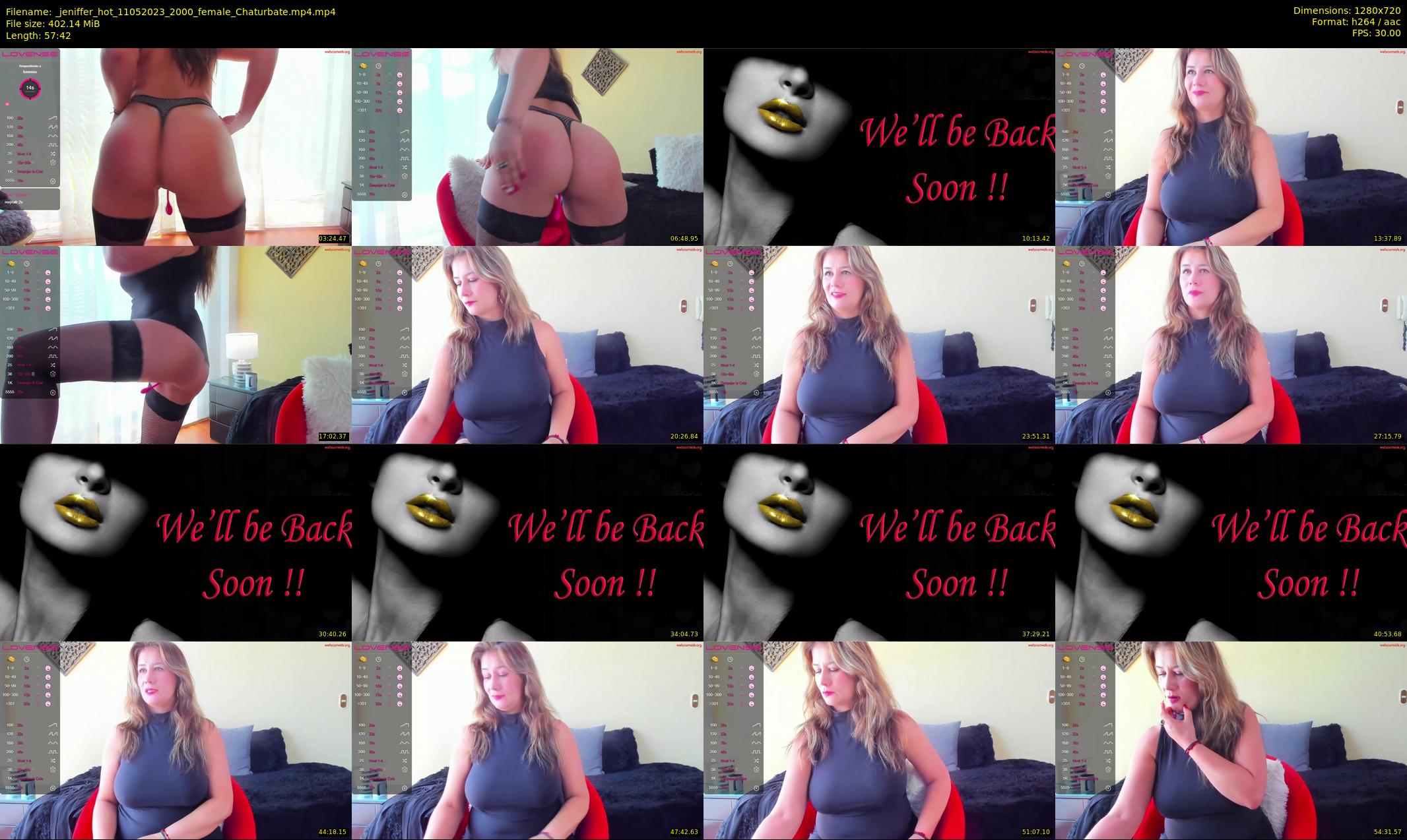 _jeniffer_hot — 58 minute Chaturbate female cam show recording, 720p, May 11, 2023