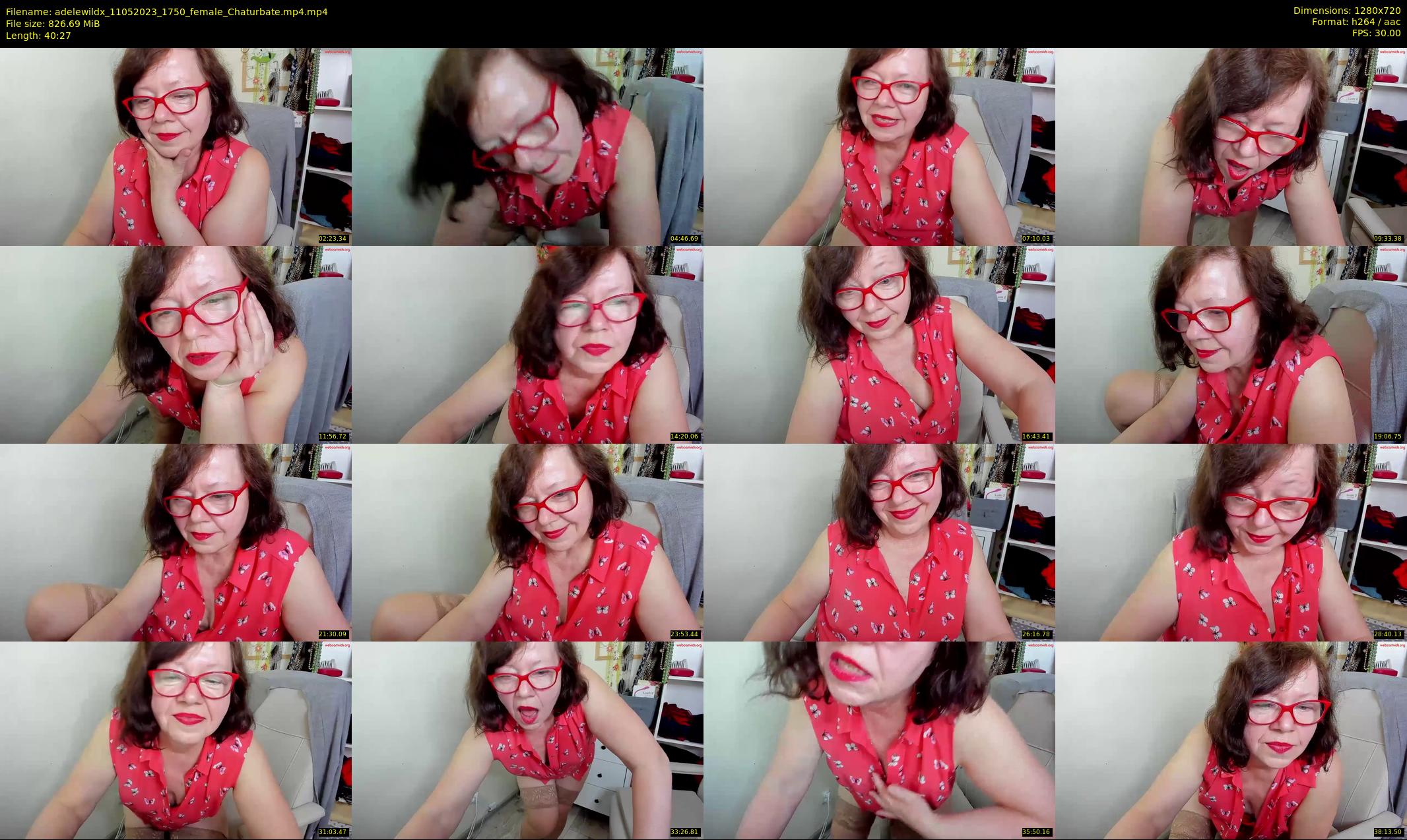 adelewildx — 41 minute Chaturbate female cam show recording, 720p, May 11, 2023
