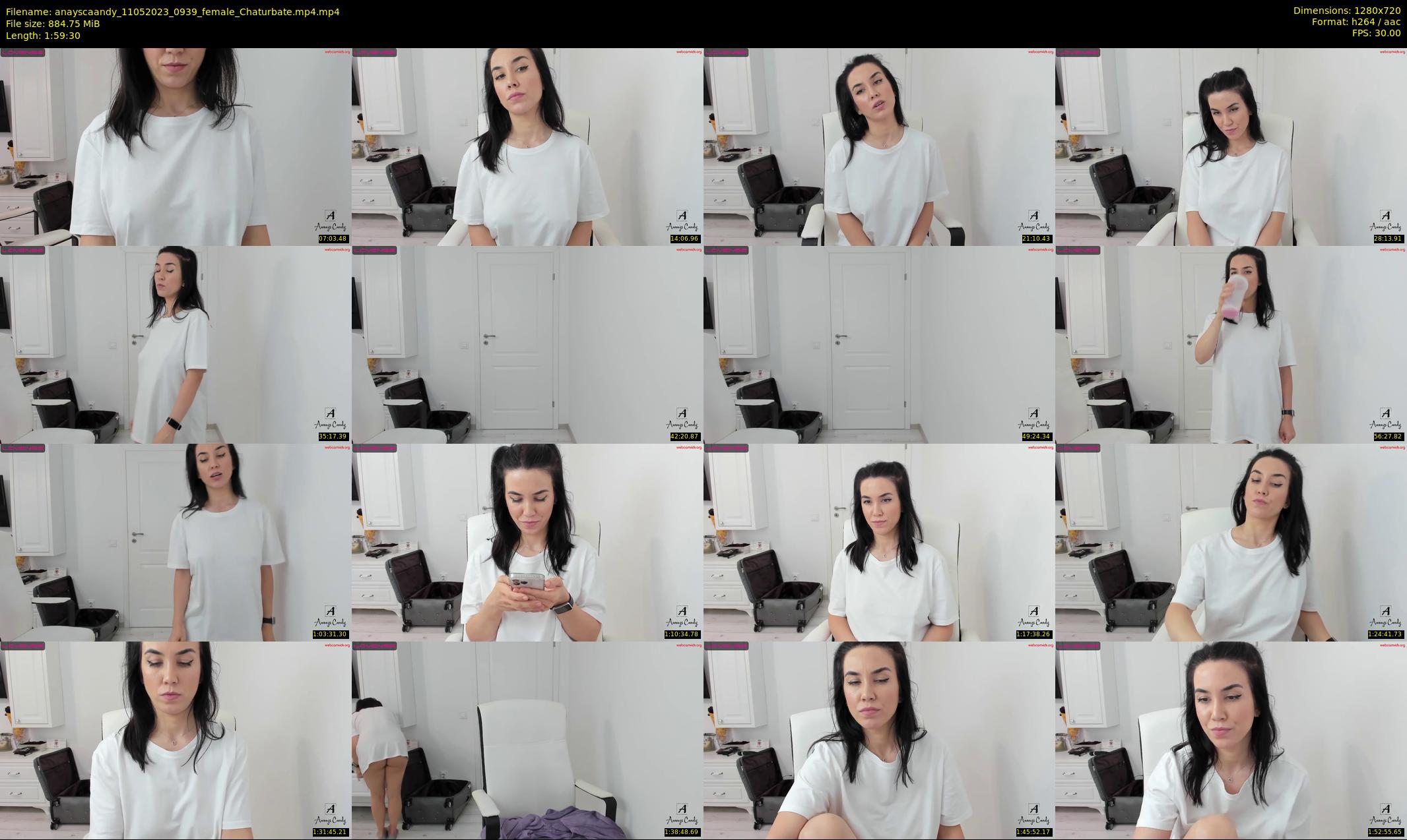 anayscaandy — 120 minute Chaturbate female cam show recording, 720p, May 11, 2023