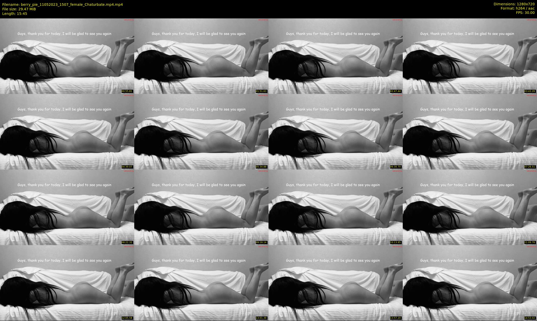 berry_pie — 16 minute Chaturbate female cam show recording, 720p, May 11, 2023