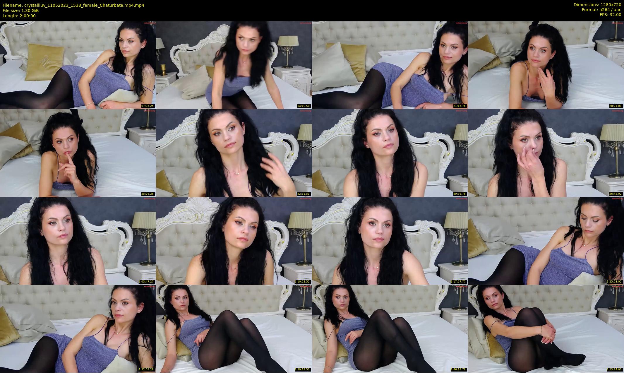 crystallluv — 120 minute Chaturbate female cam show recording, 720p, May 11, 2023