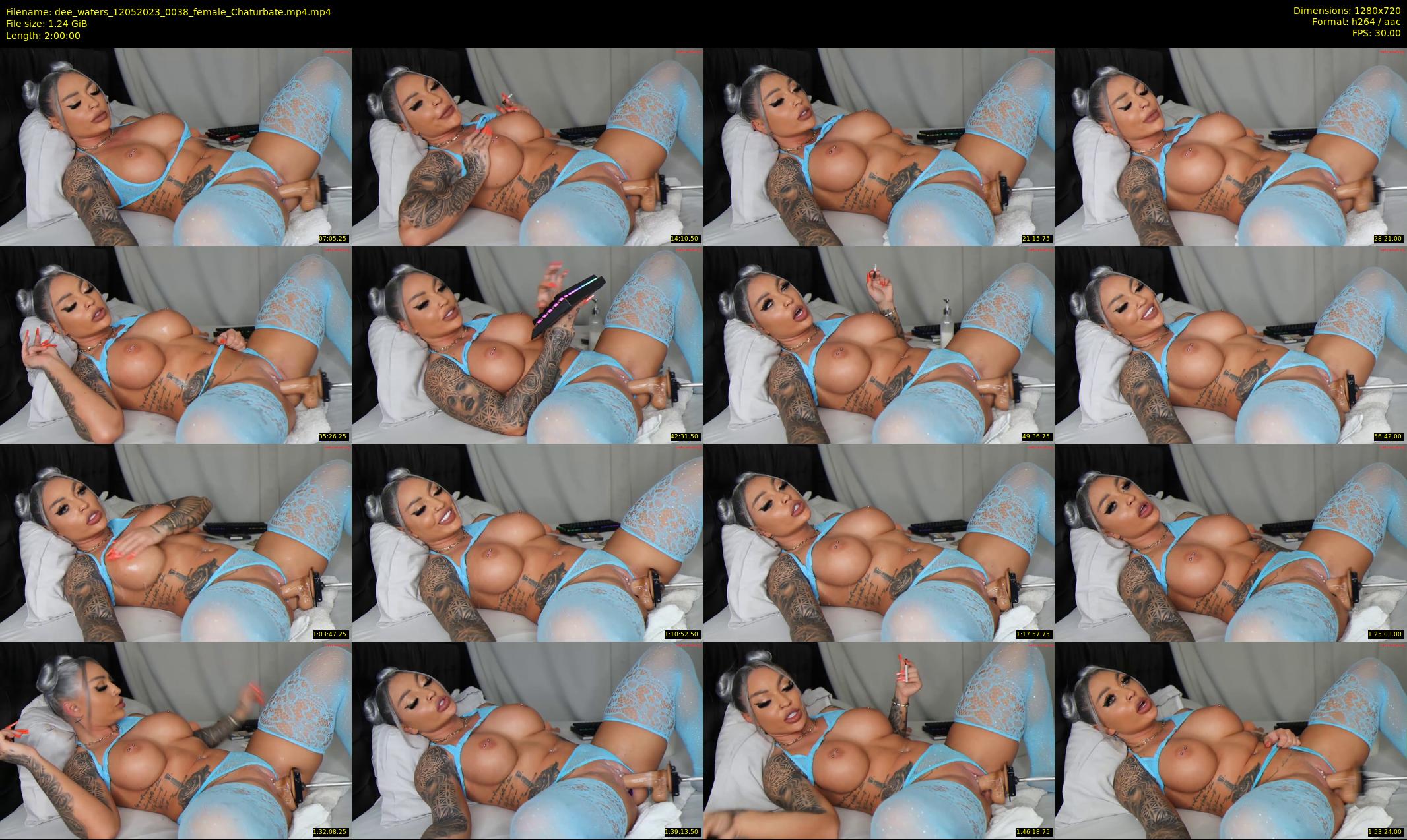 dee_waters — 120 minute Chaturbate female cam show recording, 720p, May 12, 2023